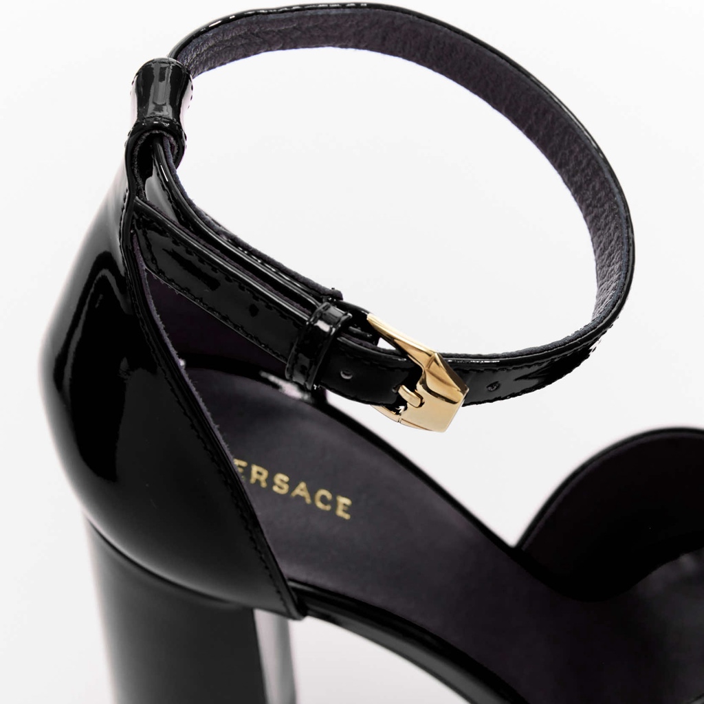 Versace Tribute Black Sandals - Image 11