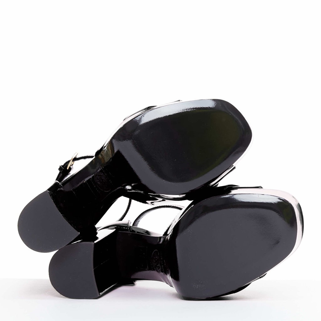 Versace Tribute Black Sandals - Image 13