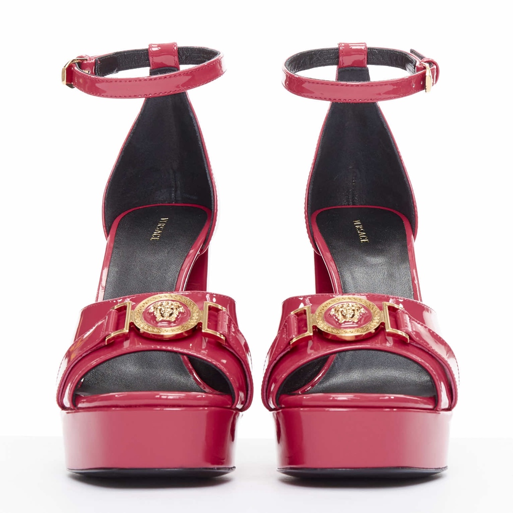 Versace Tribute Pink Sandals - Image 6