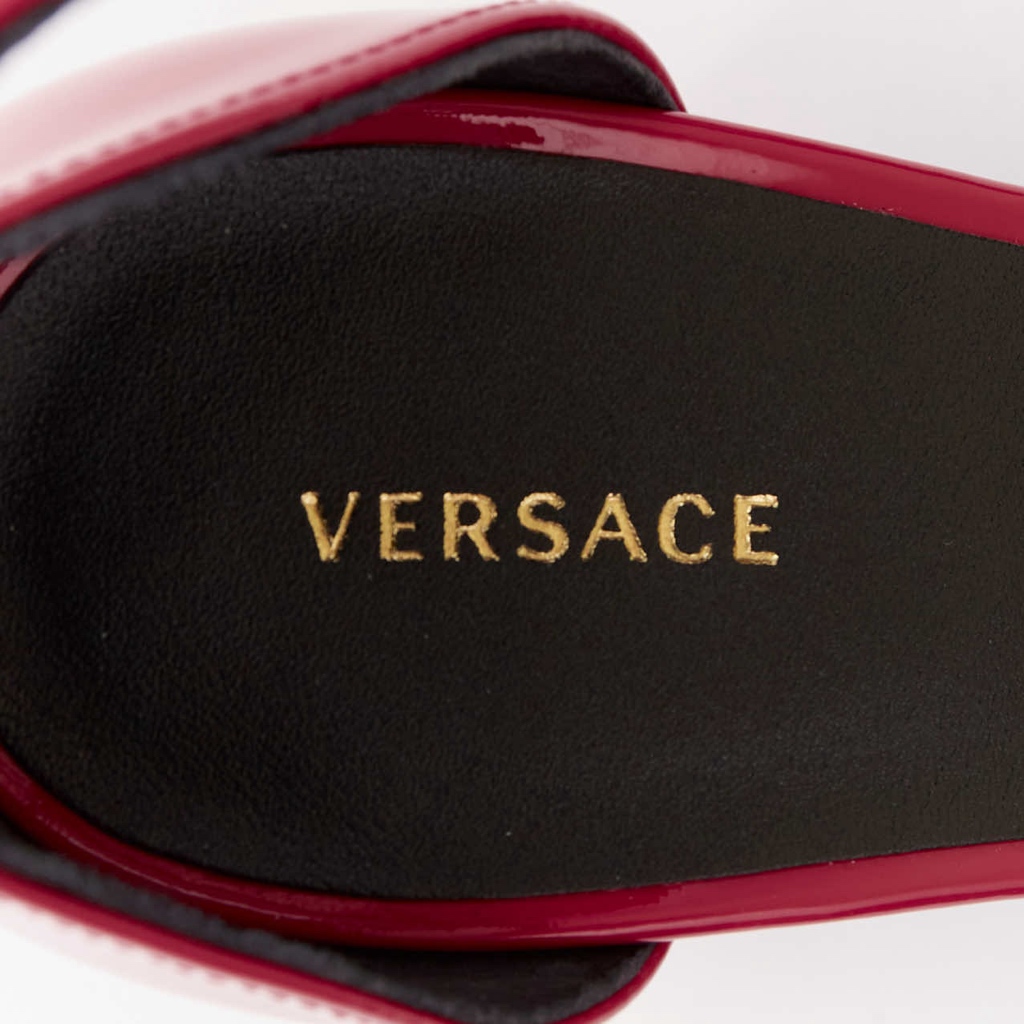 Versace Tribute Pink Sandals - Image 12