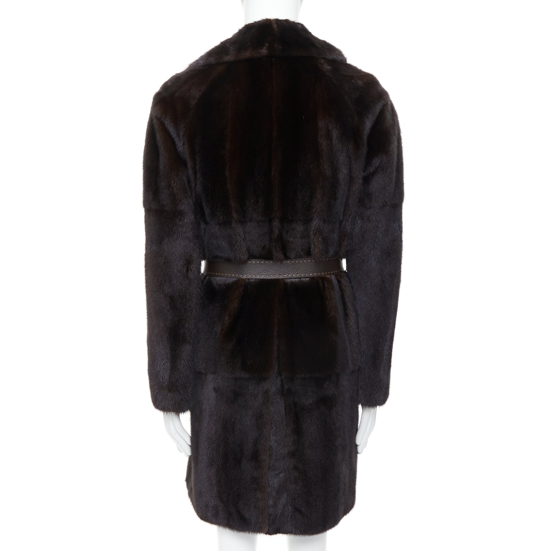 Fendi Selleria fur coat - Side view