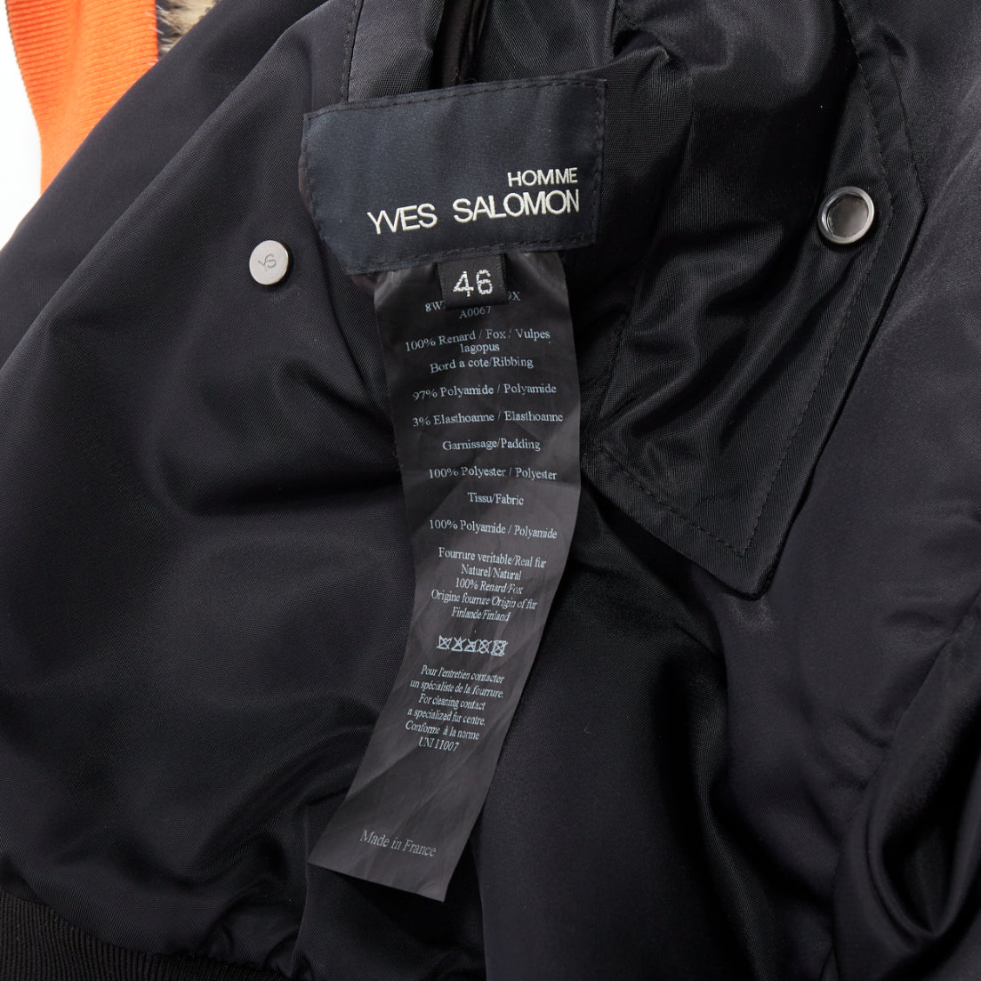 Yves Salomon Brown Fur Bomber - Image 11