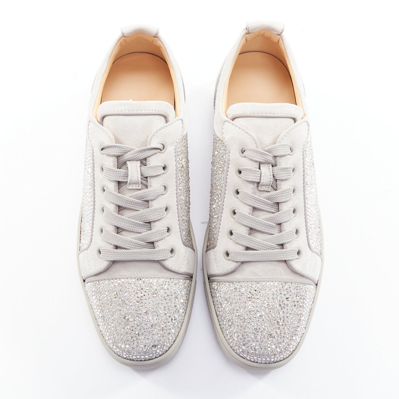 Christian Louboutin Louis Junior Strass Flat - Image 6