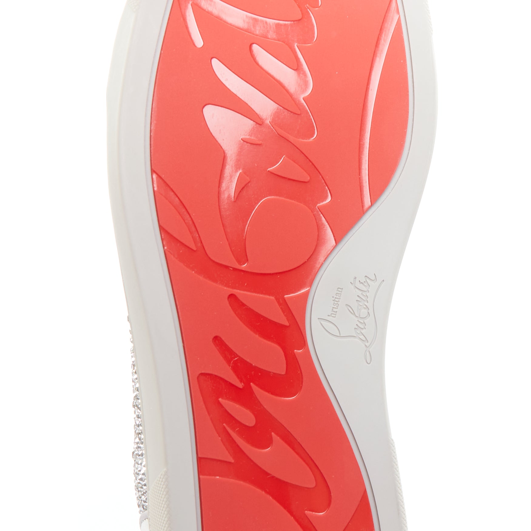 Christian Louboutin Louis Junior Strass Flat - Image 12