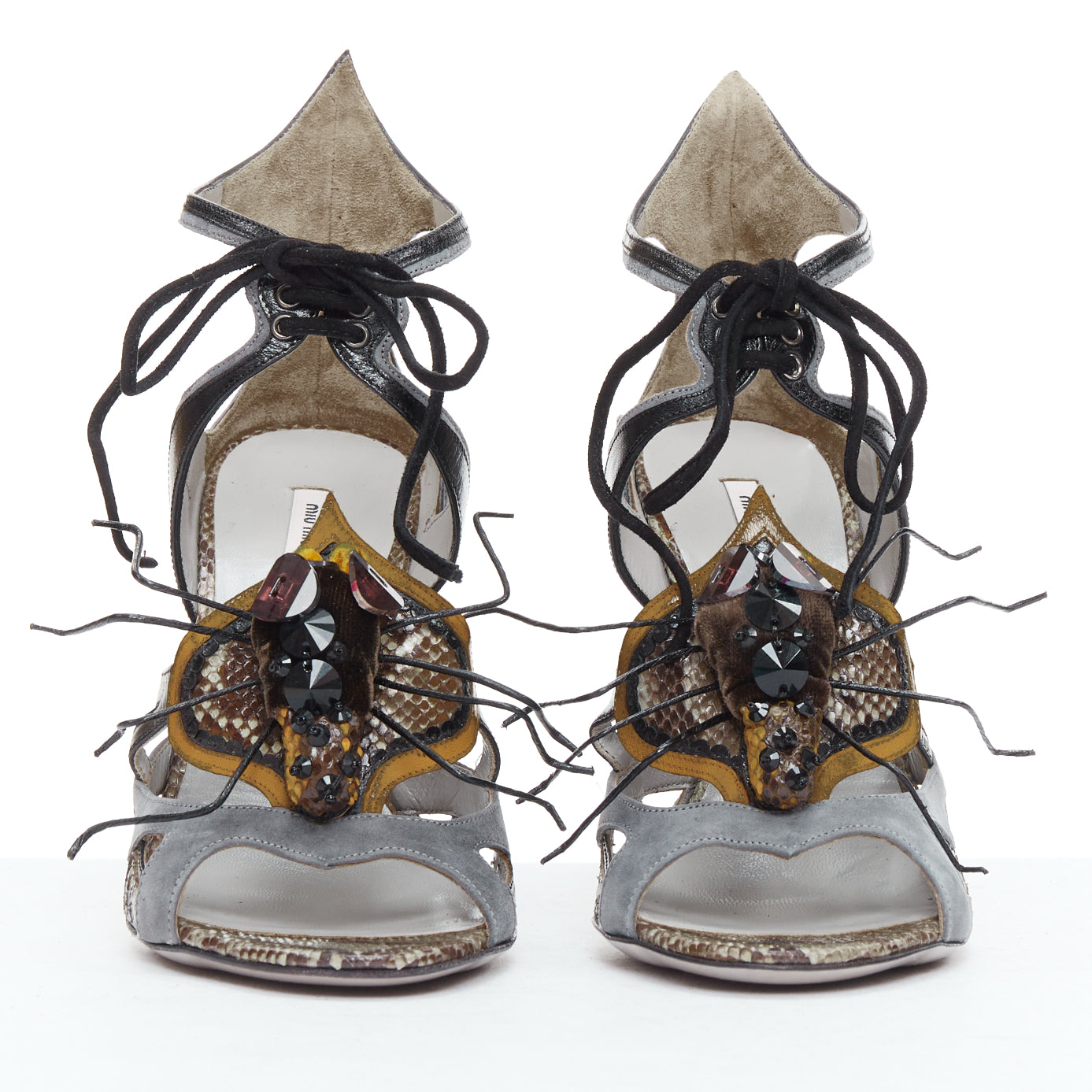 Miu Miu Spider Sandals
