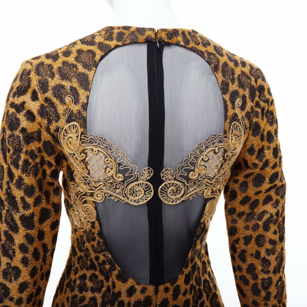 Christian Dior Leopard Sheer Dress - Detail 2