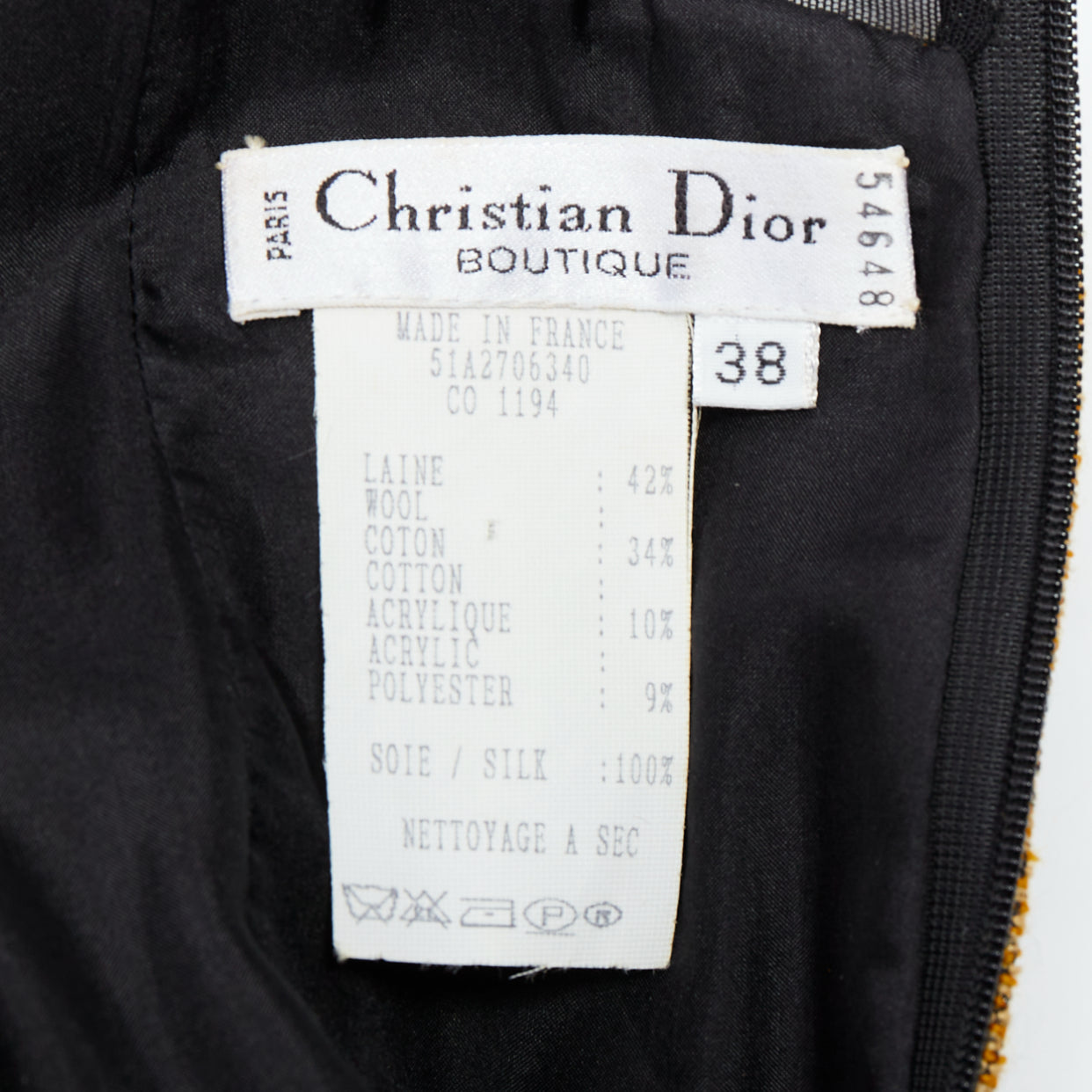 Christian Dior Leopard Sheer Dress - Image 11