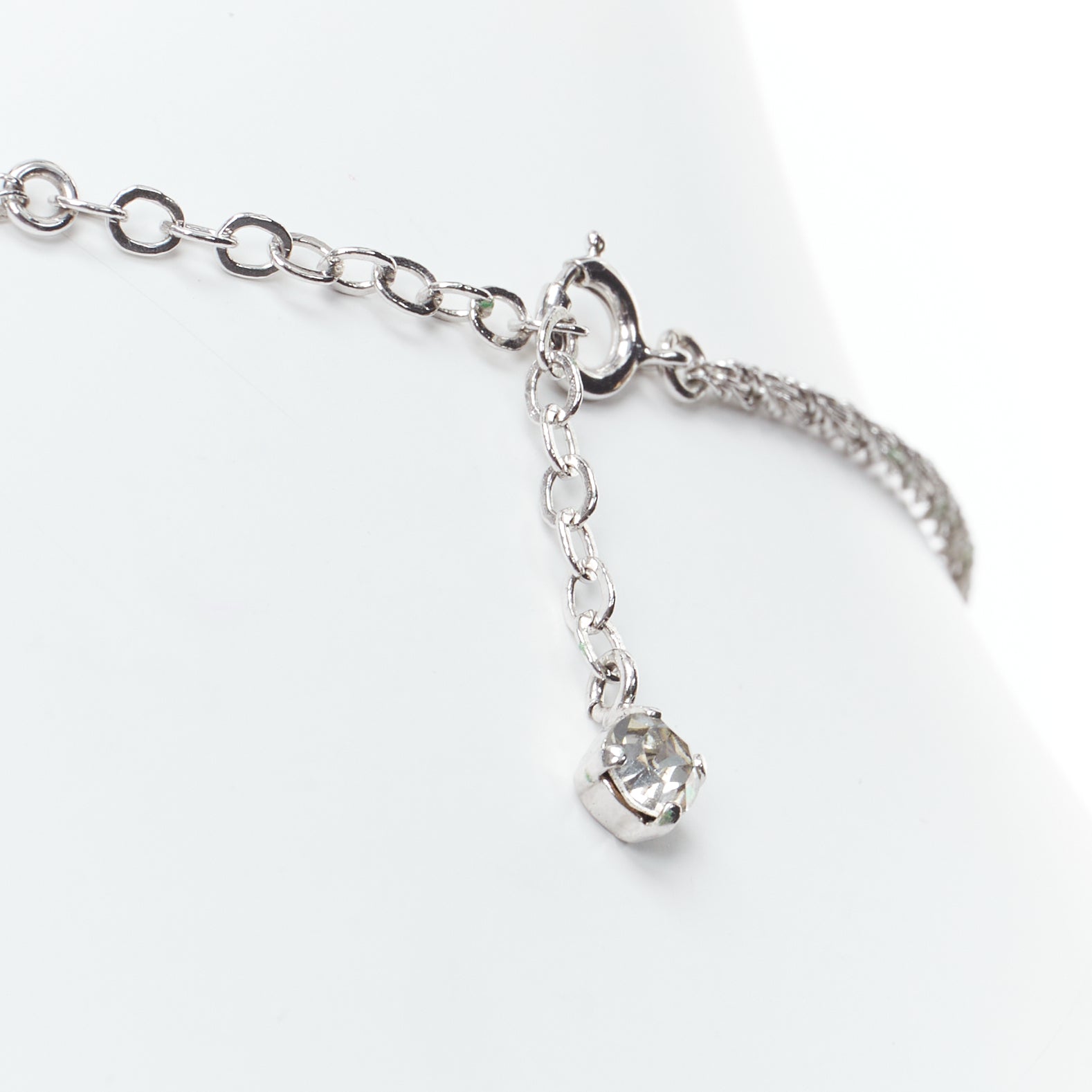 Christian Dior Cluster Crystal Necklace - Detail 2