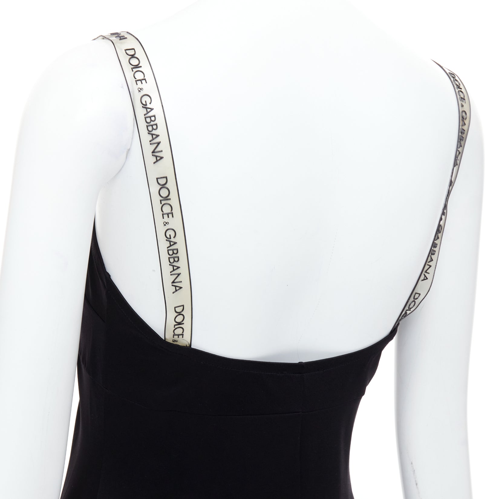 Dolce & Gabbana PVC Strap Dress - Back view