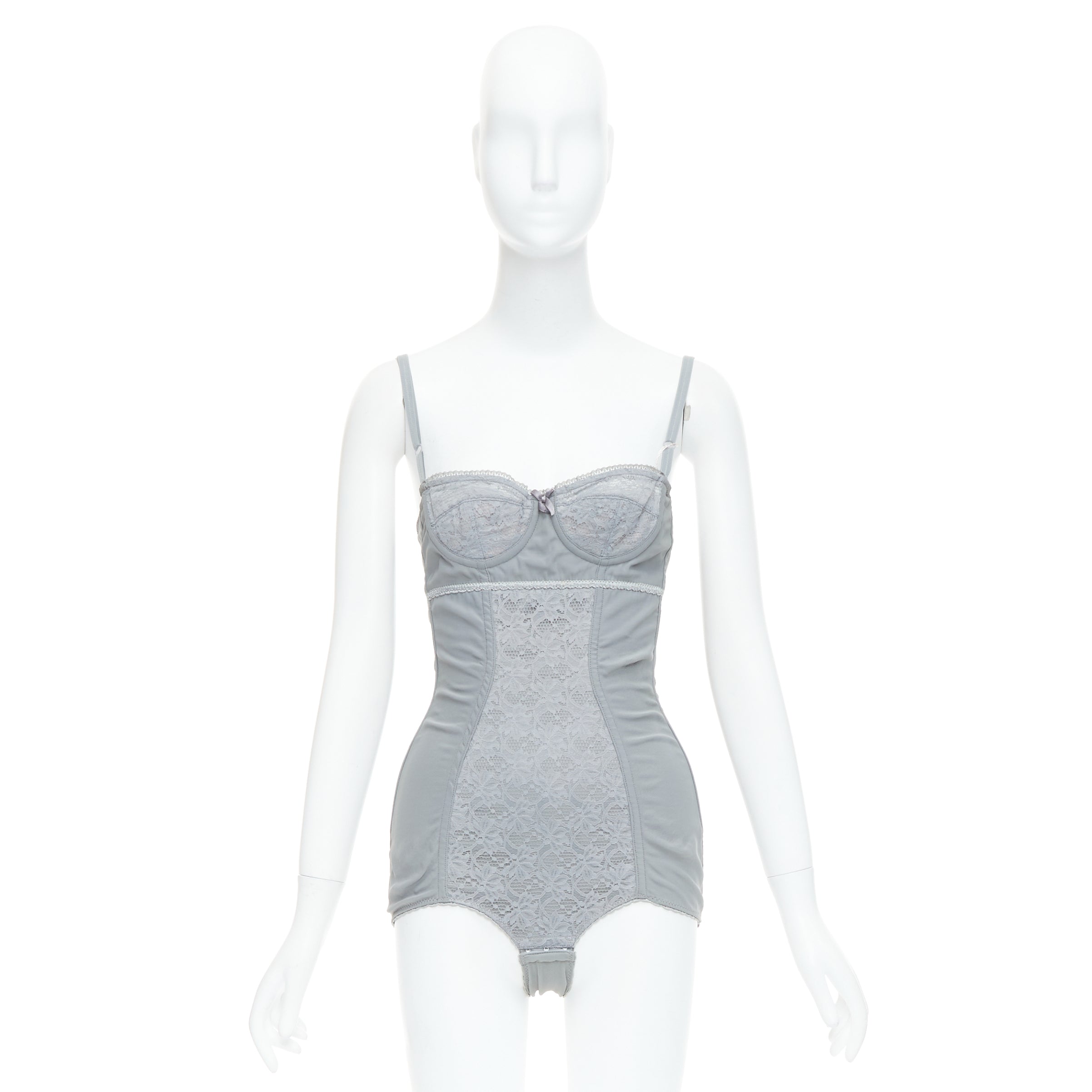 Dolce & Gabbana Bow Lace Bodysuit - Image 11