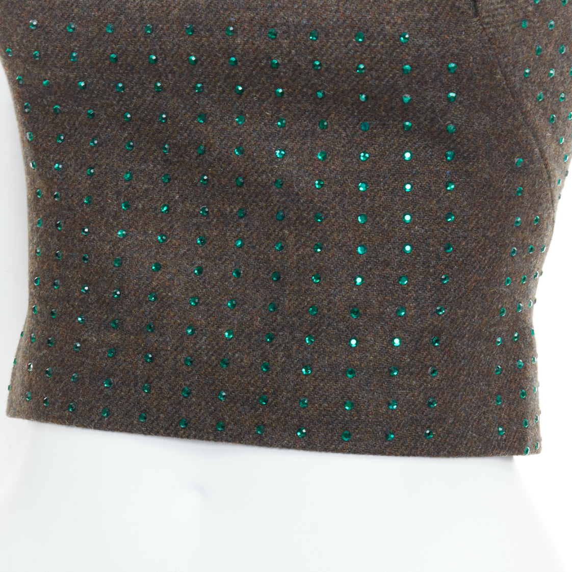 Miu Miu Green Crystal Bustier - Detail 2