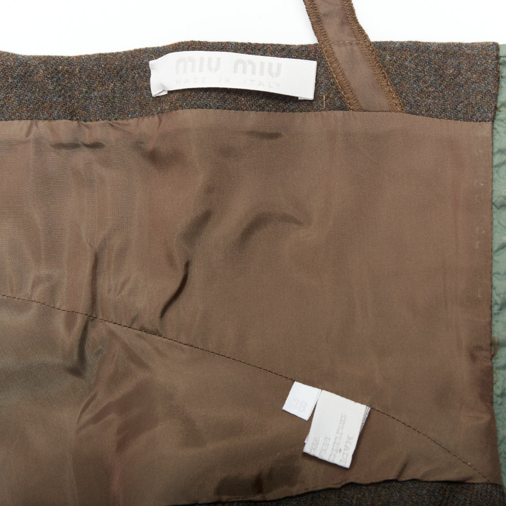 Miu Miu Green Crystal Bustier - Image 11