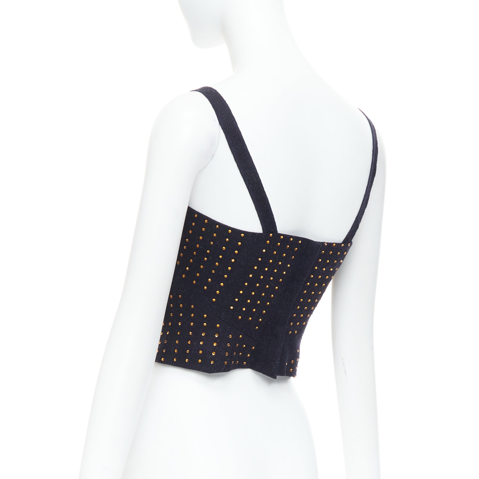 Miu Miu Black Crystal Bustier - Detail 1