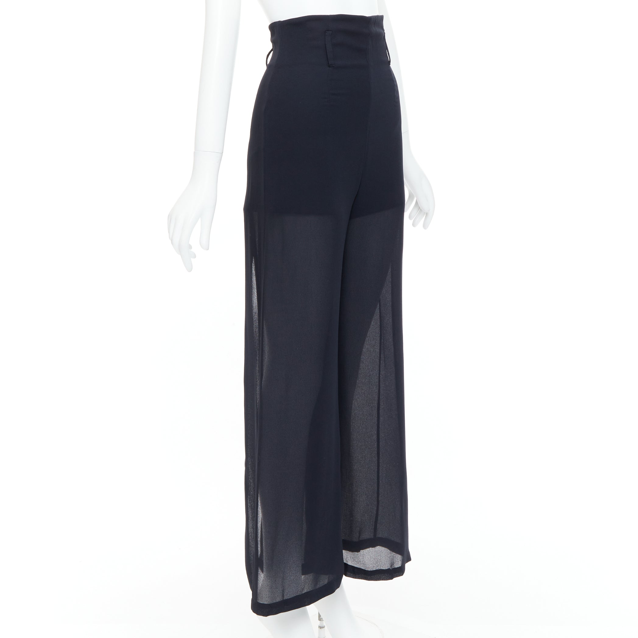 Byblos Sheer Wide Pants - Image 6