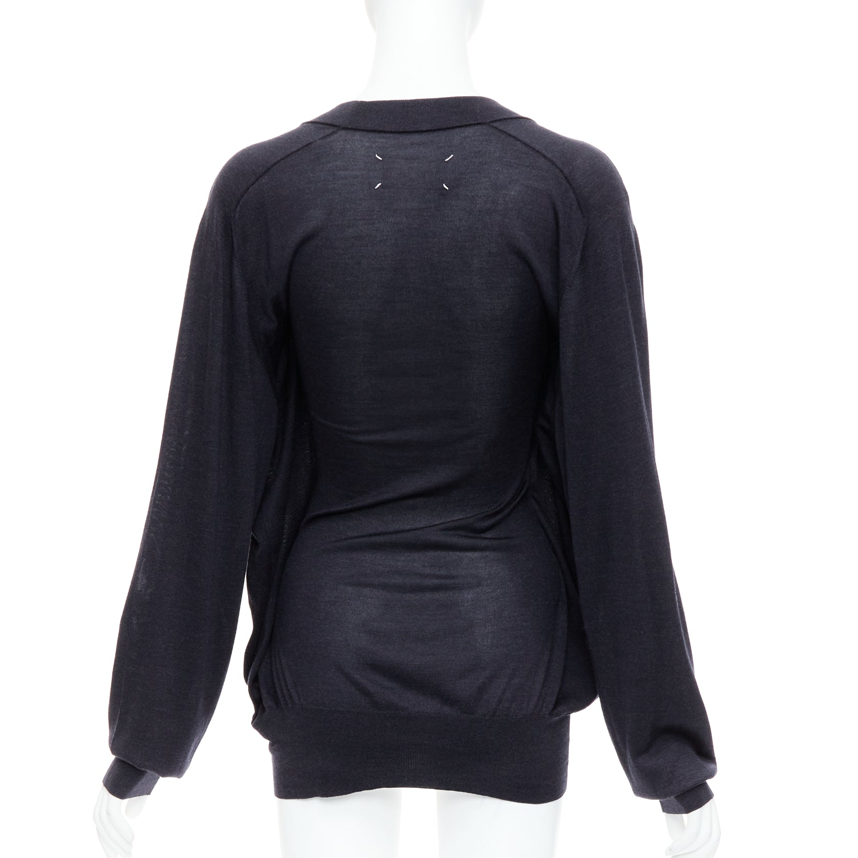 Maison Martin Margiela Layered Deconstructed Sweater - Side view
