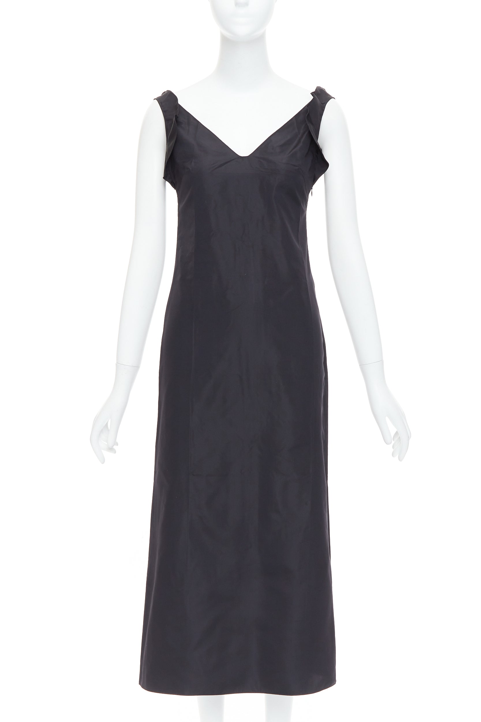 Miu Miu Ruffle Strap Dress