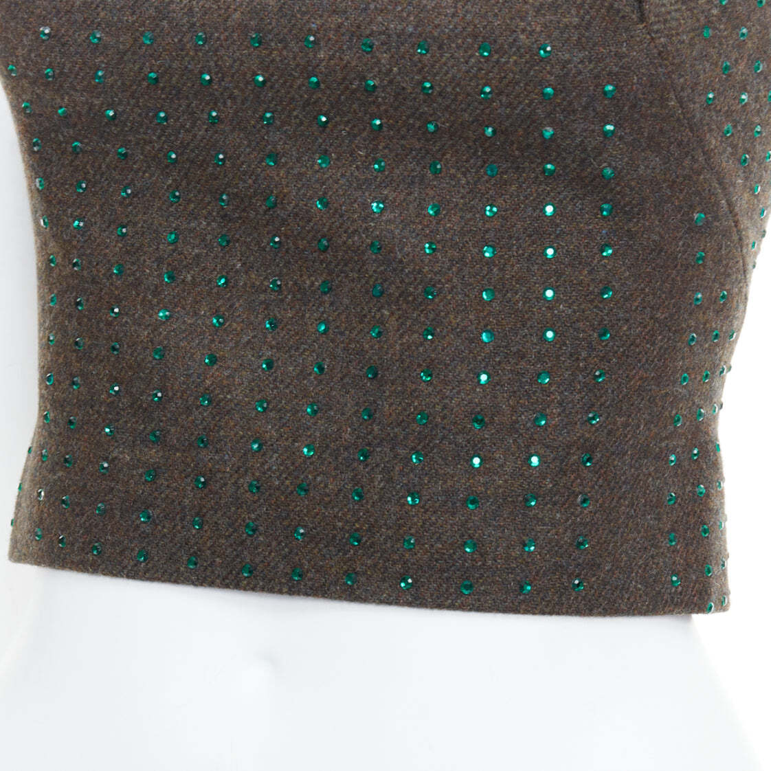 Miu Miu Green Crystal Bustier - Detail 2
