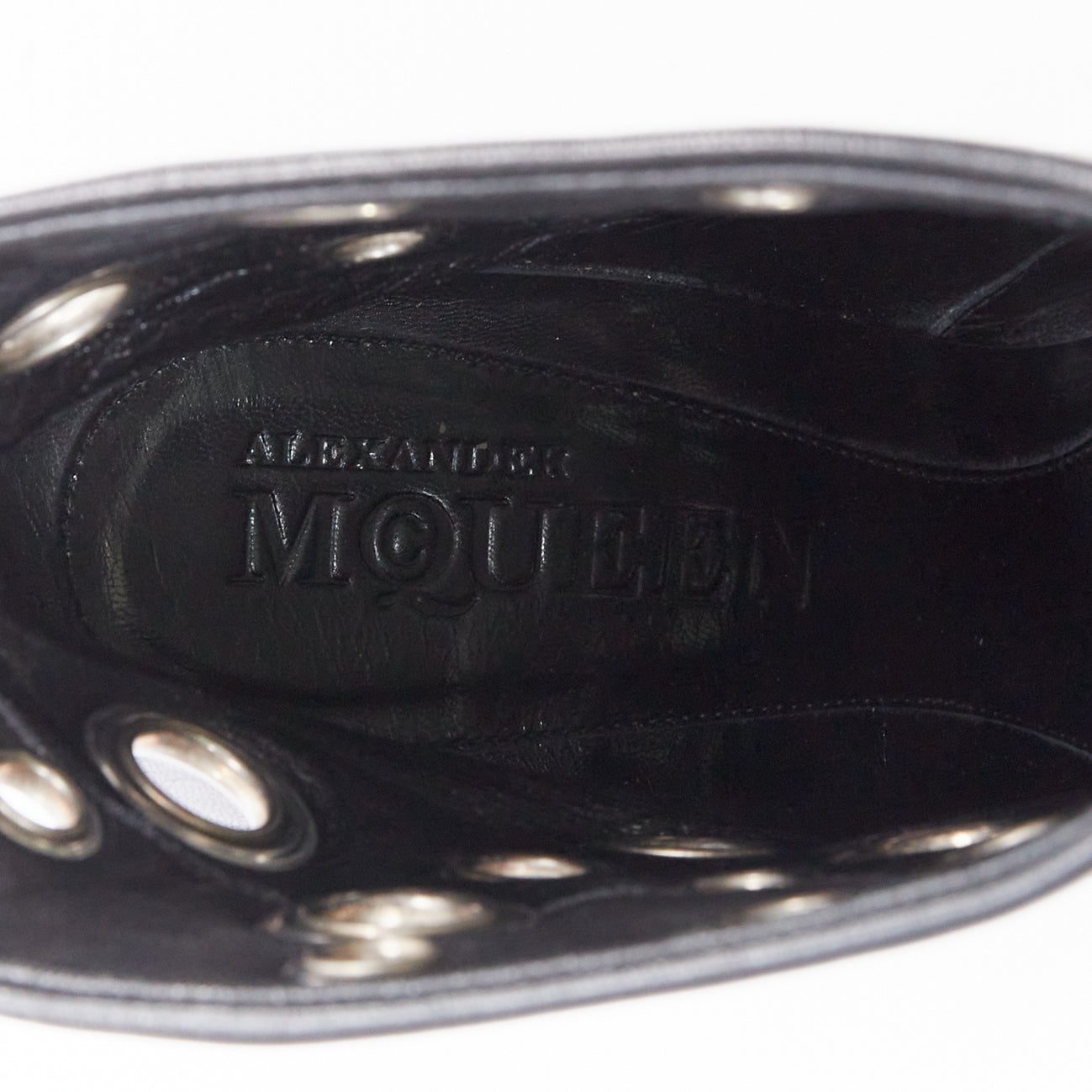 Alexander Mcqueen Grommet studded spool pirate - Image 11