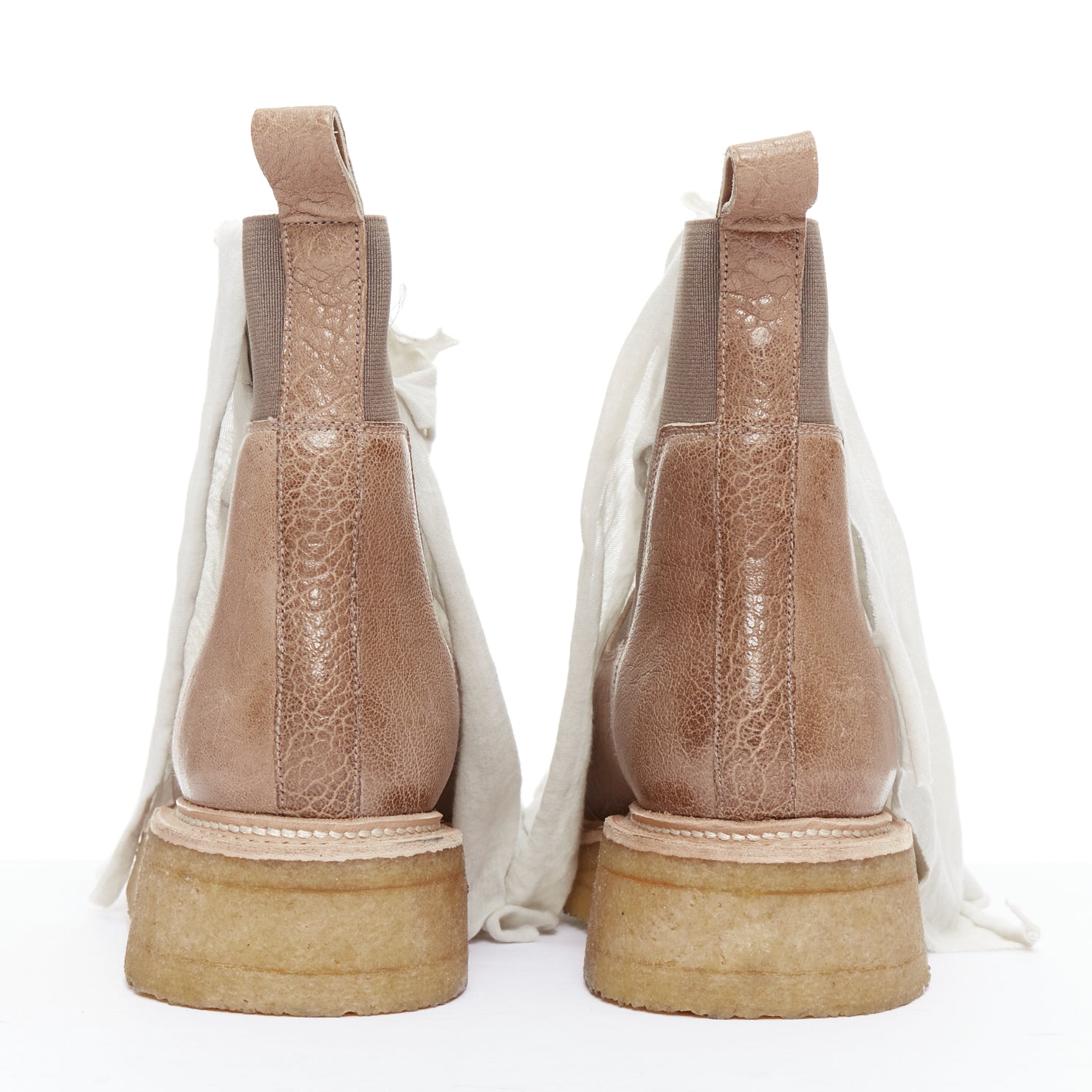 Rick Owens Drape ankle leather  - Side view