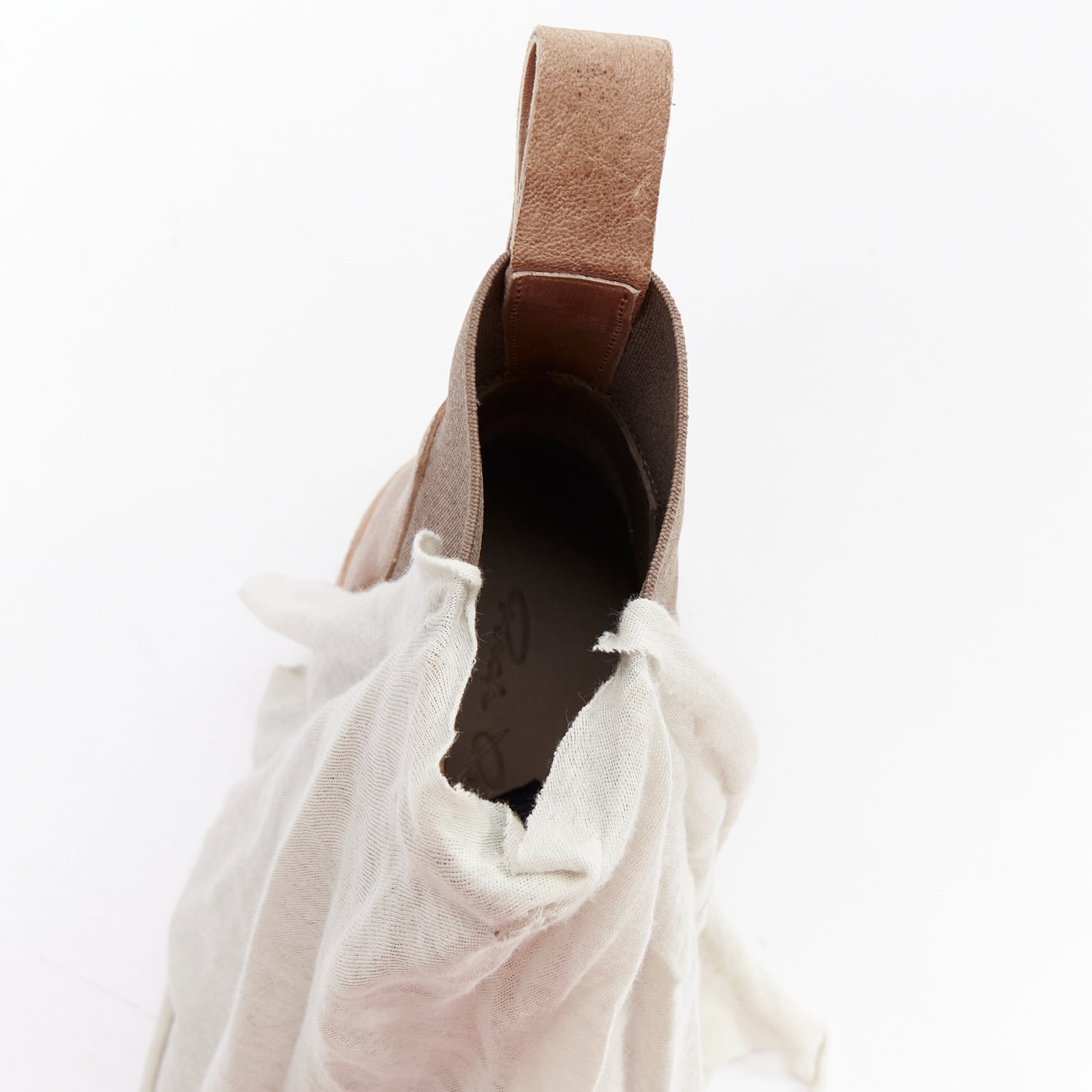 Rick Owens Drape ankle leather  - Detail 2
