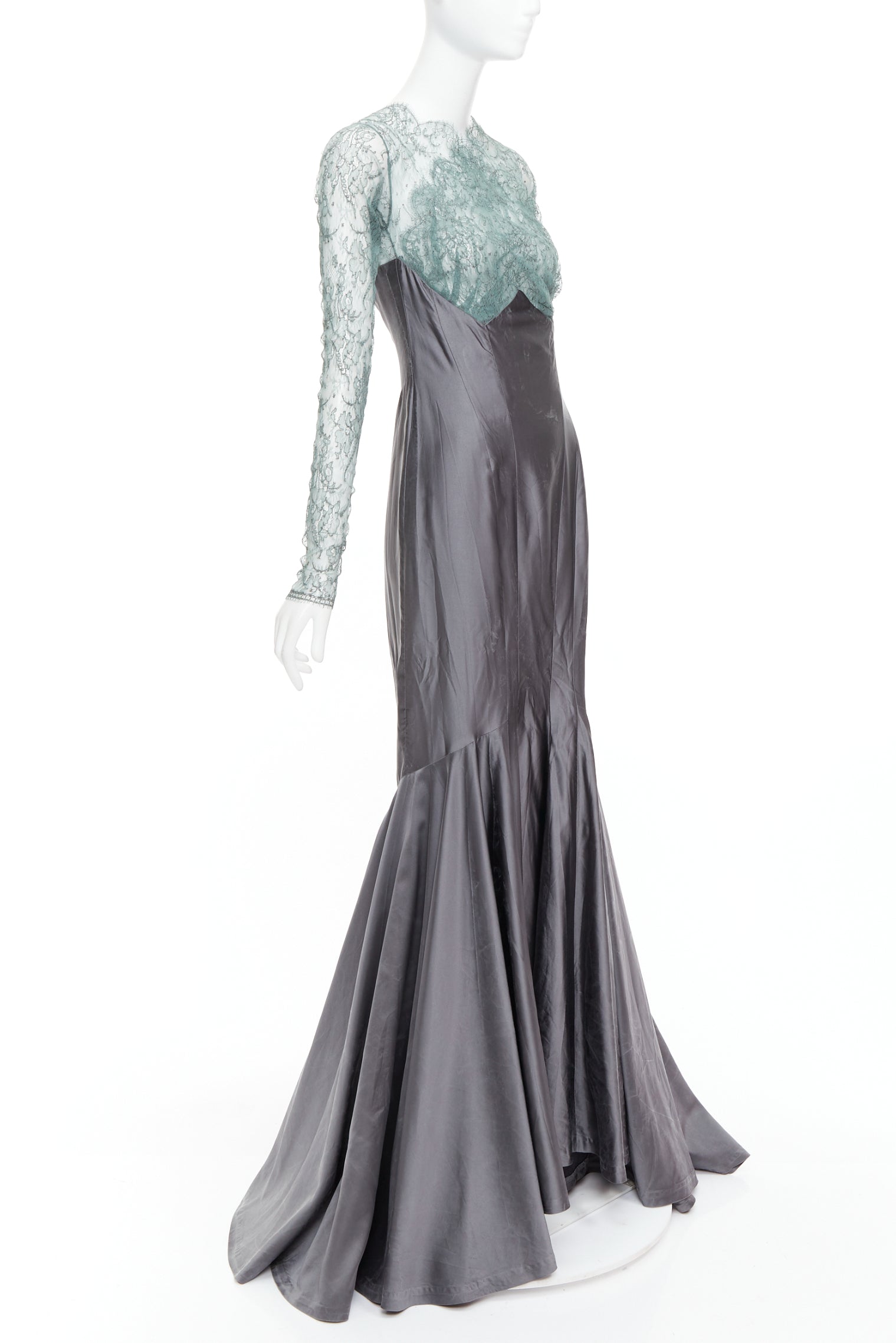 Guy Laroche Crossover Mermaid Gown - Image 6