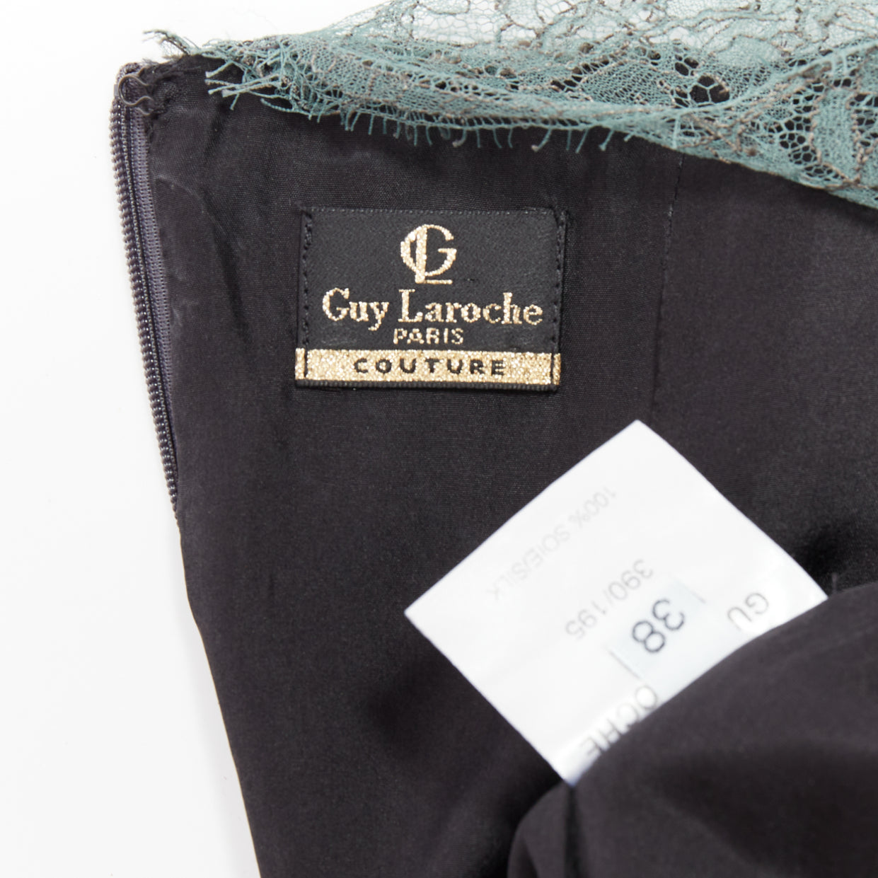 Guy Laroche Crossover Mermaid Gown - Image 11