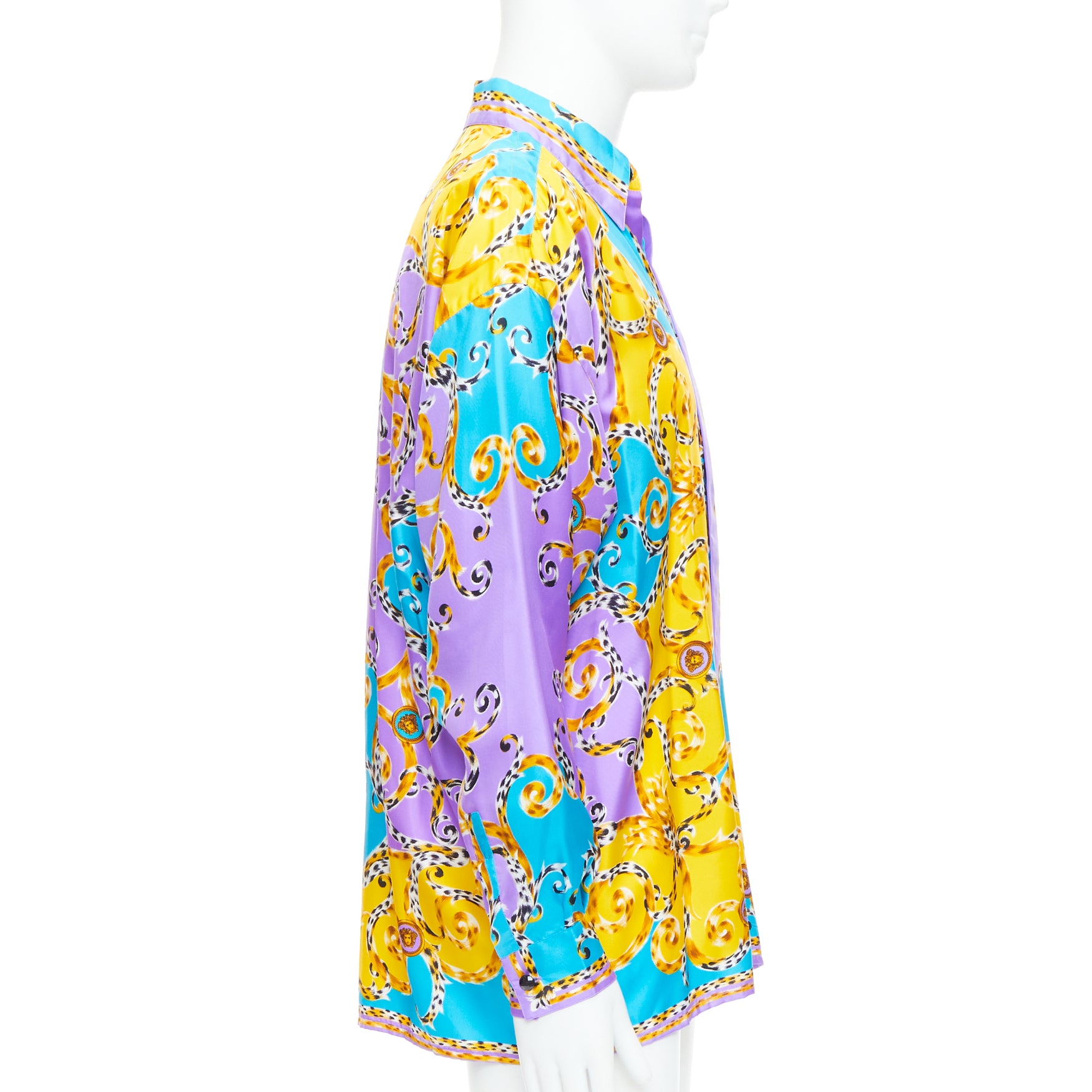 Gianni Versace Leopard Baroque Shirt - 4