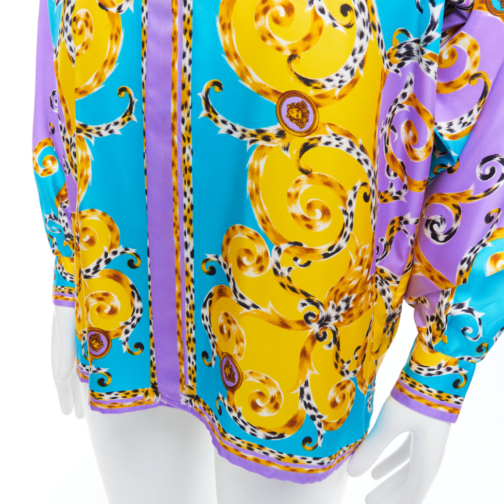 Gianni Versace Leopard Baroque Shirt - Detail 2