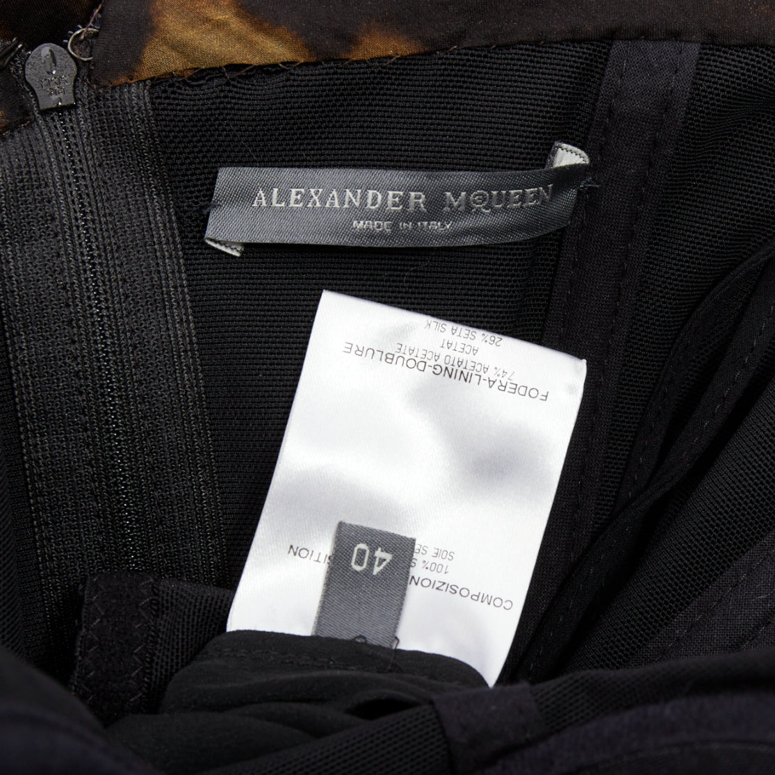 Alexander Mcqueen Leopard Corset Gown - Image 10