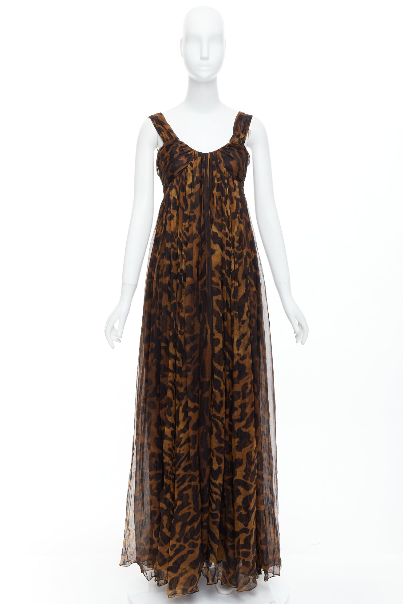 Alexander Mcqueen Leopard Corset Gown - Image 11
