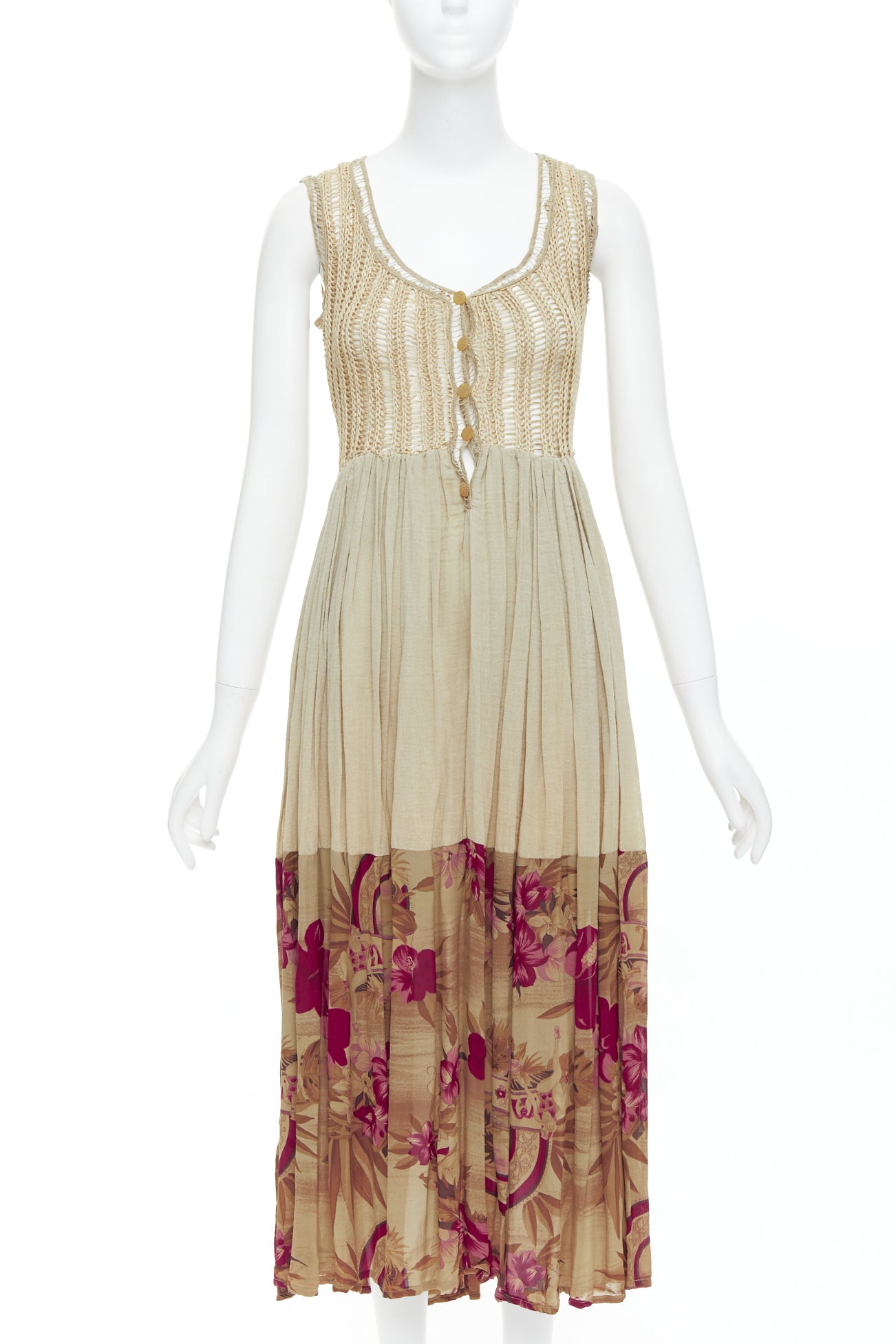 Unsigned / متعددة Floral Midi Dress