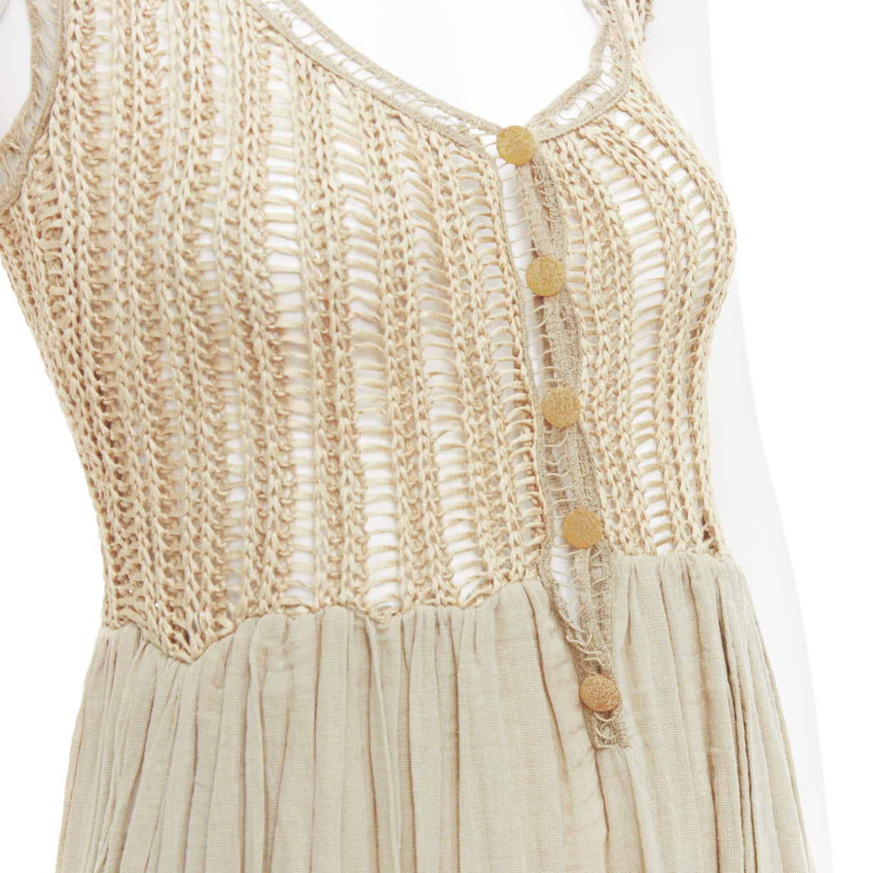 Unsigned / متعددة Floral Midi Dress - Back view