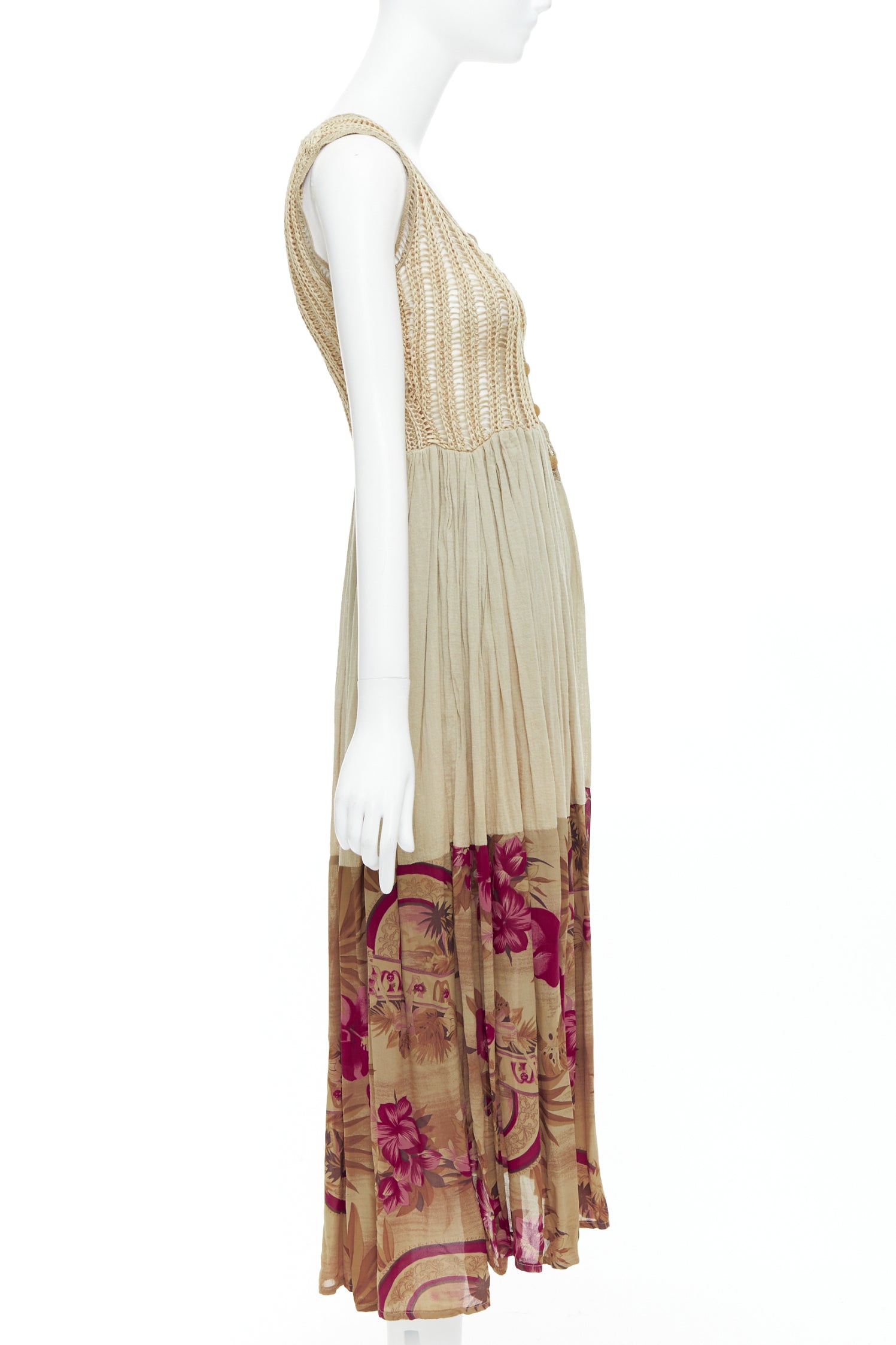 Unsigned / متعددة Floral Midi Dress - 4