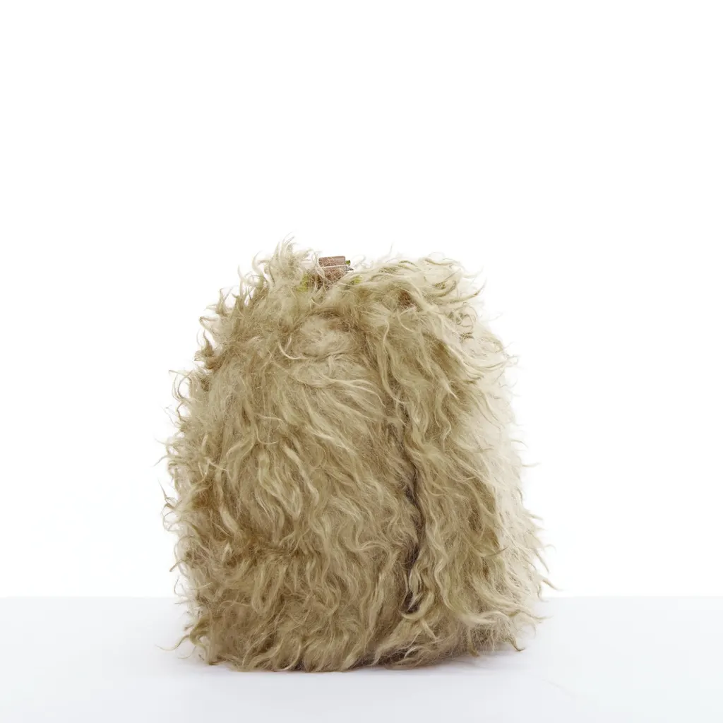Burberry Lola Mohair Brown Fur Never worn - Model View