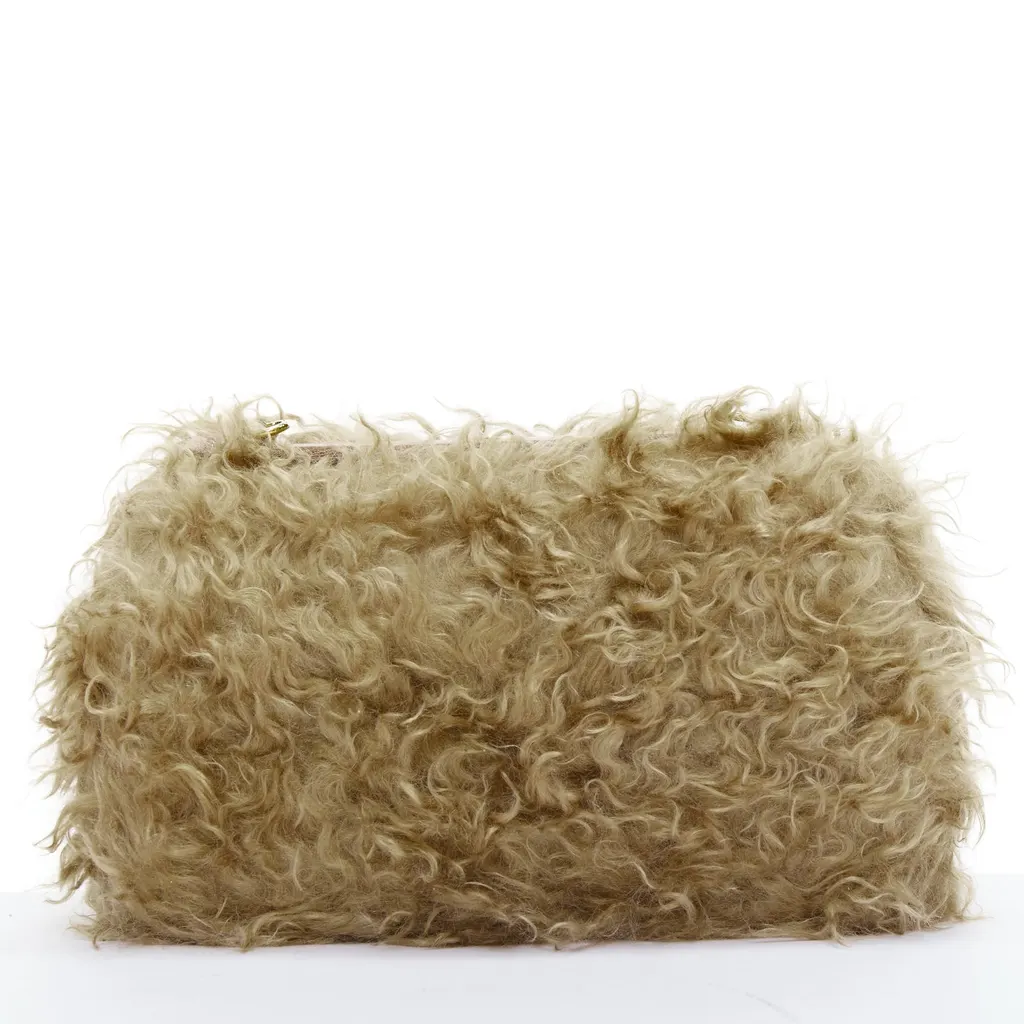 Burberry Lola Mohair Brown Fur Never worn - Box View