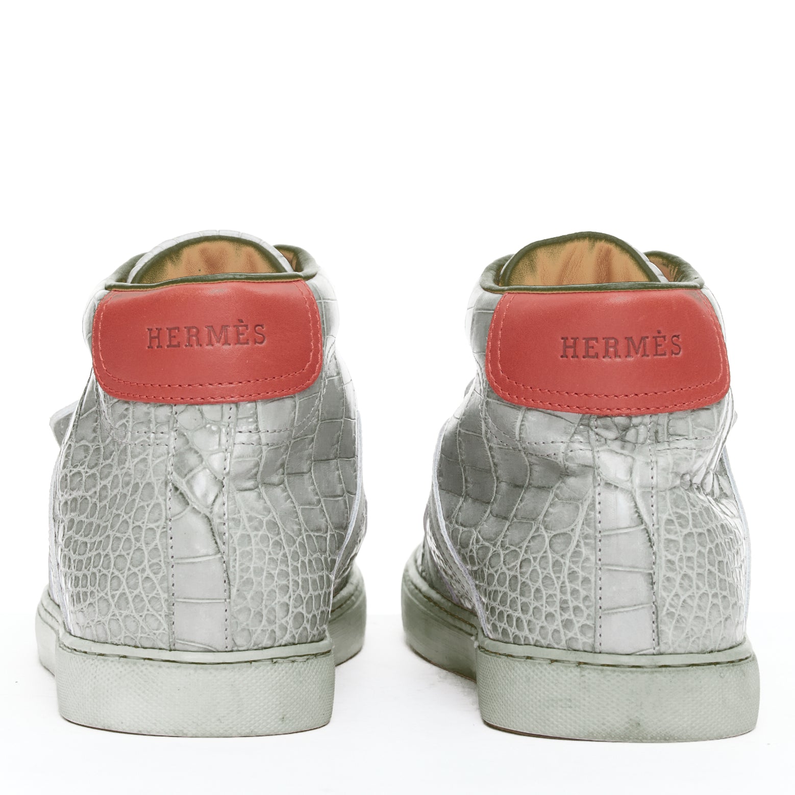 Hermès Croc High Tops - Side view