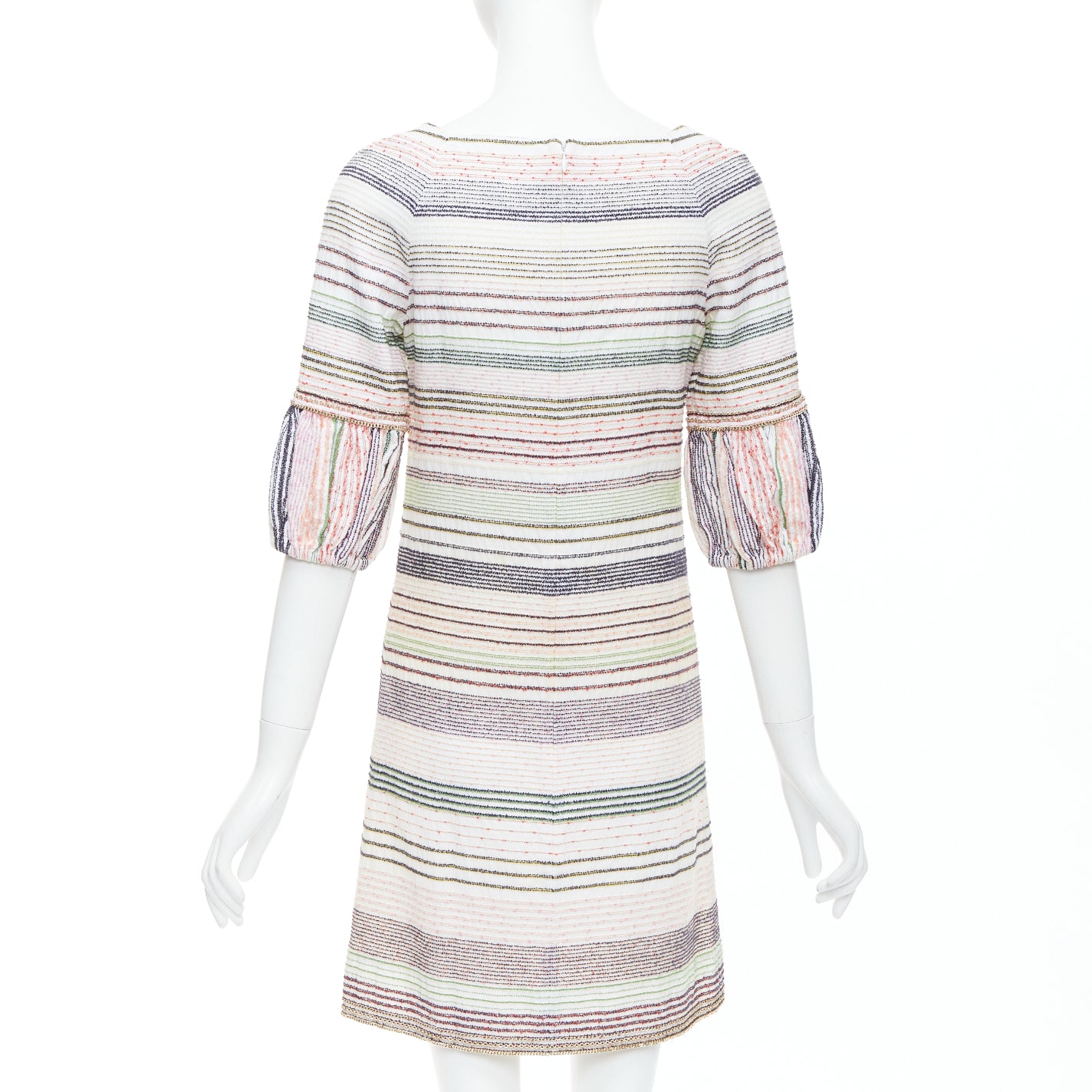 Chanel Tweed Chain Dress - Side view