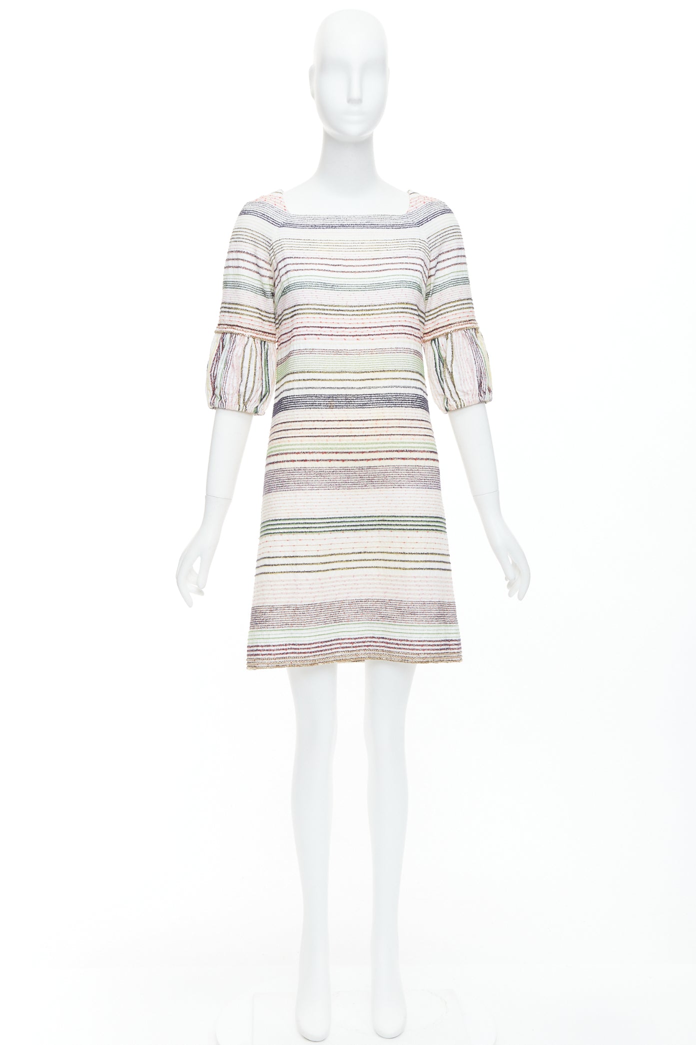 Chanel Tweed Chain Dress - Image 11
