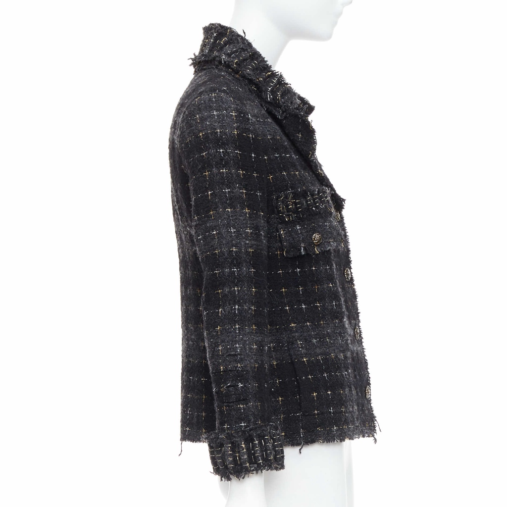 Chanel Black Fantasy Jacket - Side view