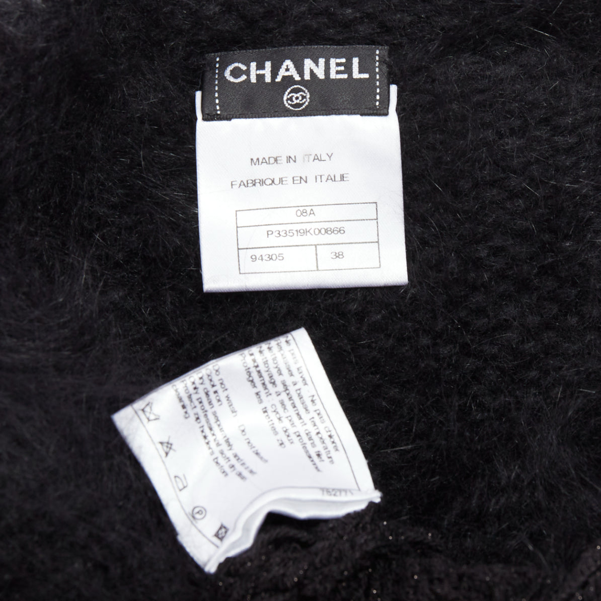 Chanel Fluffy Zip Sweater - Image 10