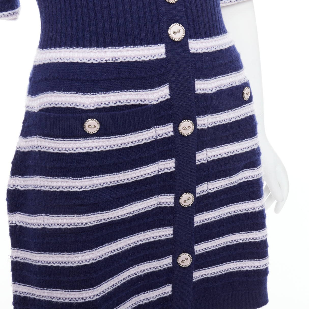 Chanel Cashmere Cardigan Dress - Detail 2