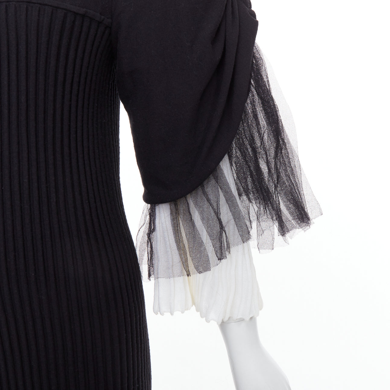 Chanel Puff Tulle Dress - Back view