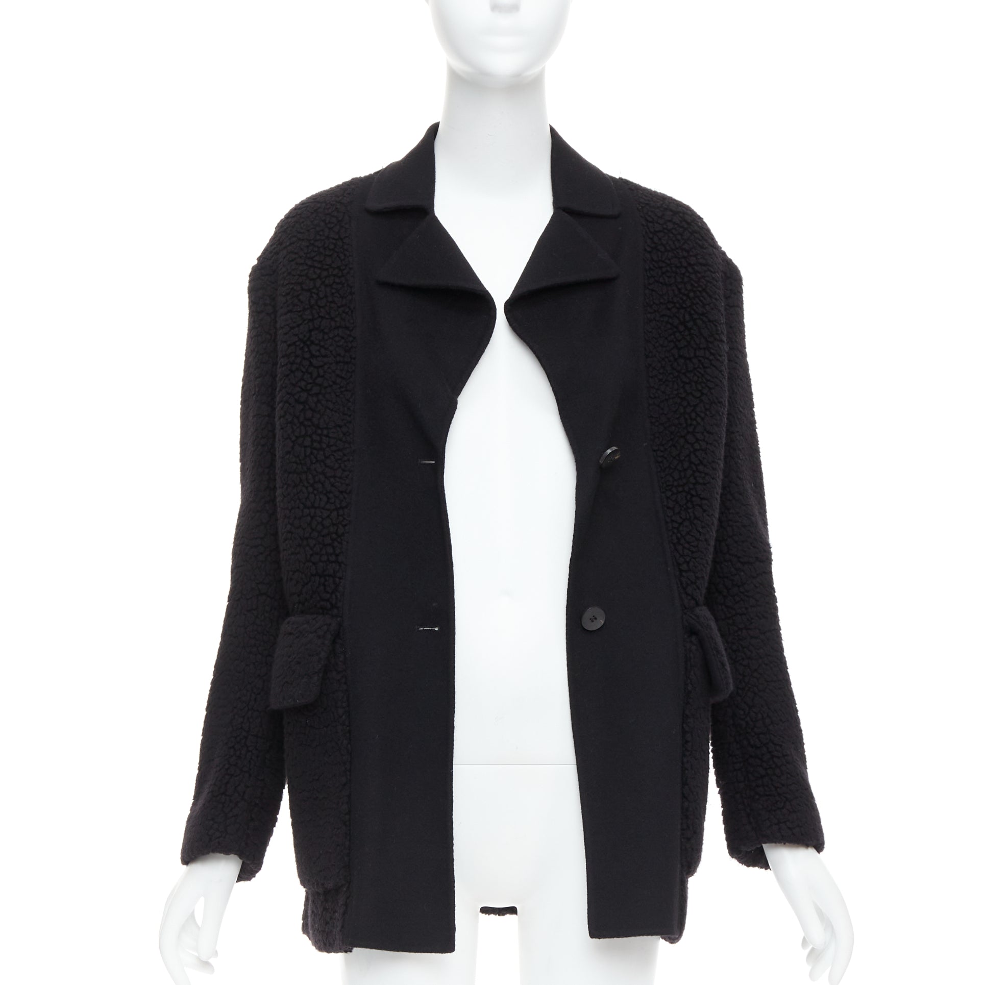 Dior Black Teddy Coat - Image 6