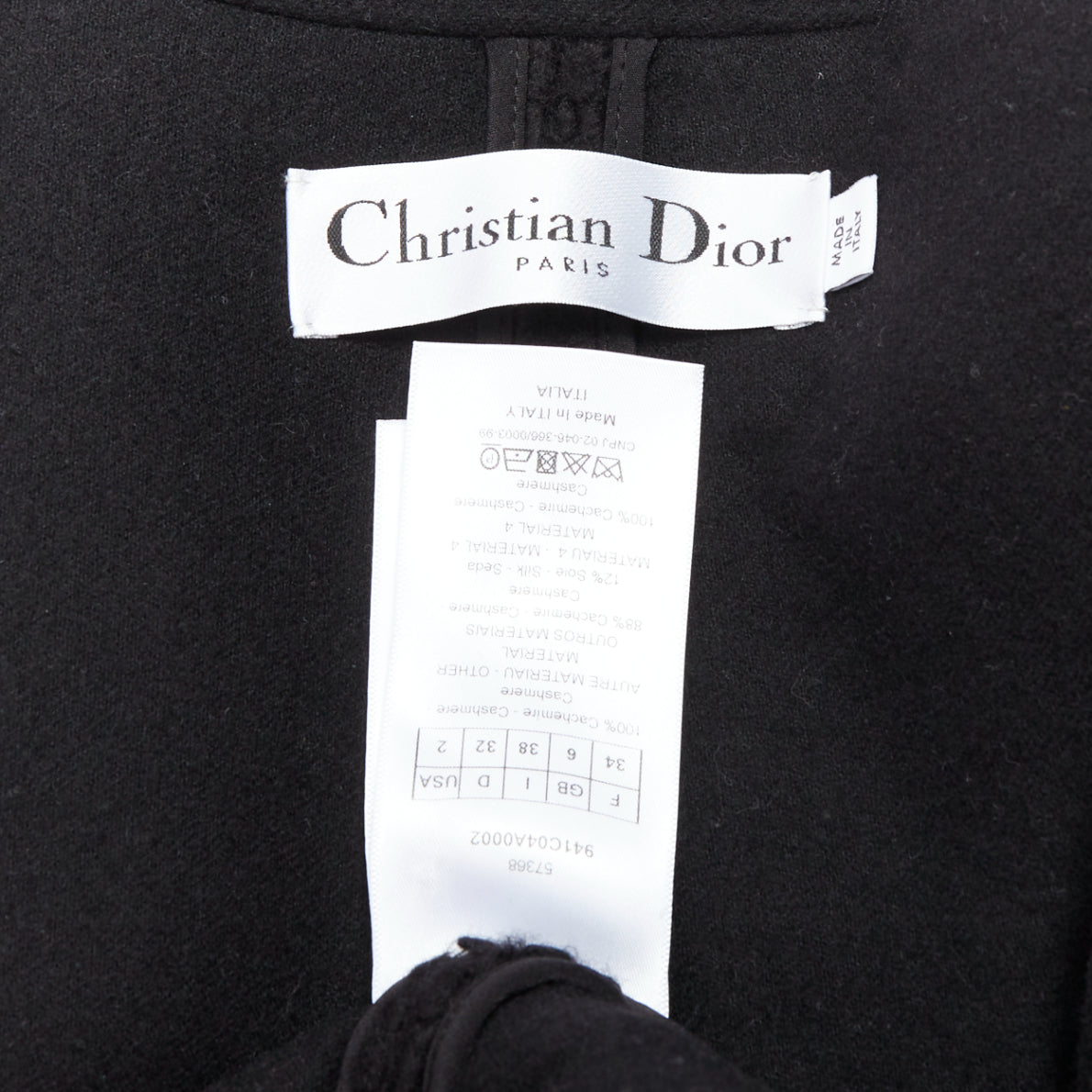 Dior Black Teddy Coat - Image 11