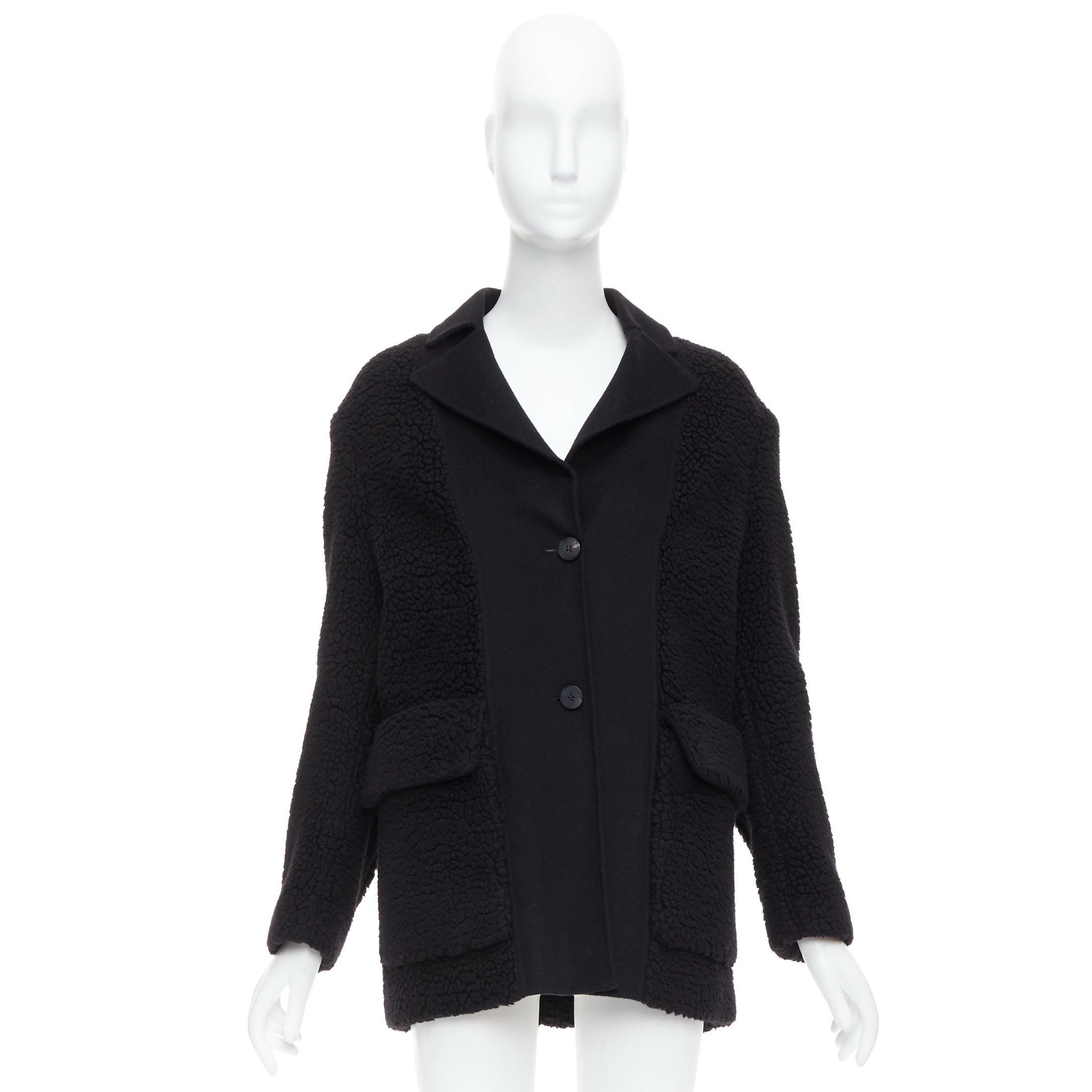 Dior Black Teddy Coat - Image 12