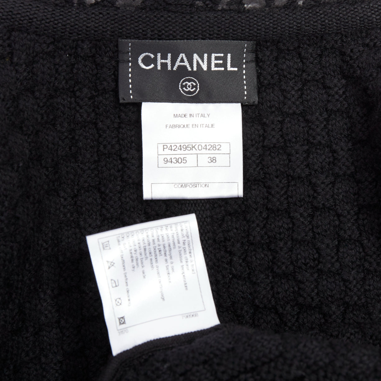 Chanel Grey Tweed Coat - Image 11