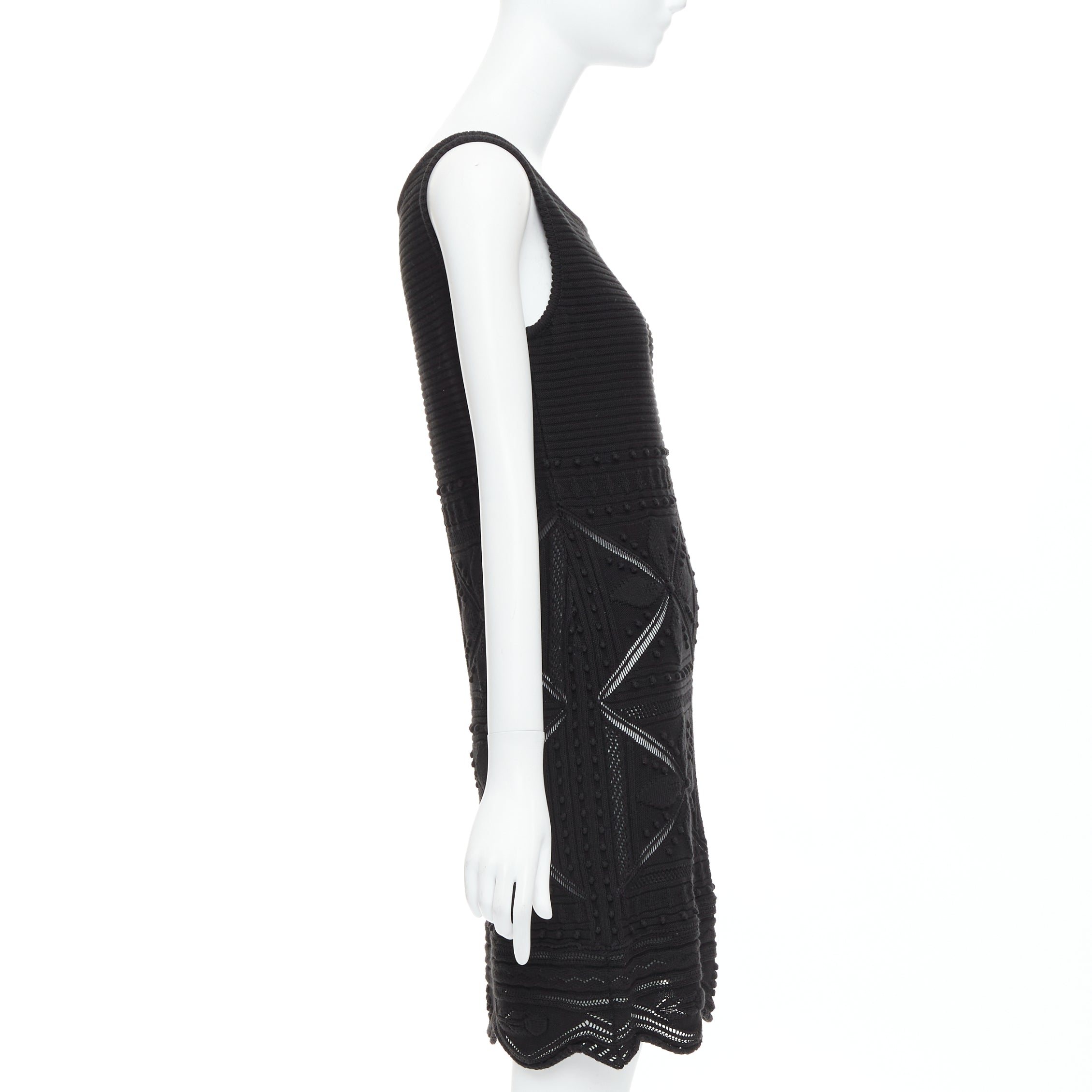 Chanel Pointelle Floral Dress - 4