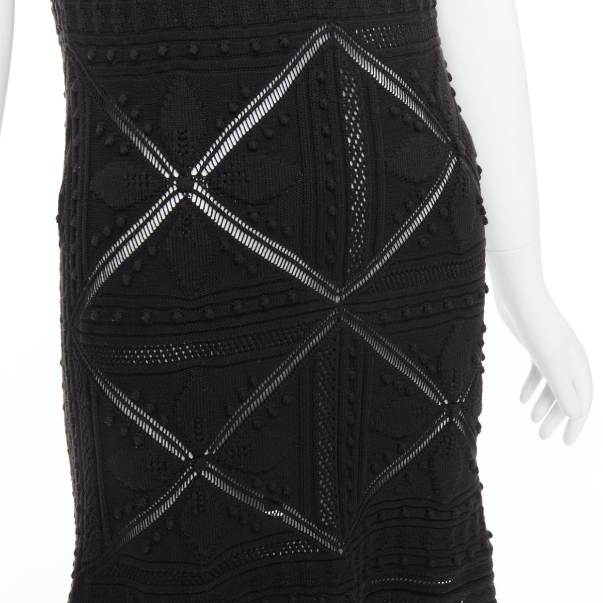 Chanel Pointelle Floral Dress - Detail 2