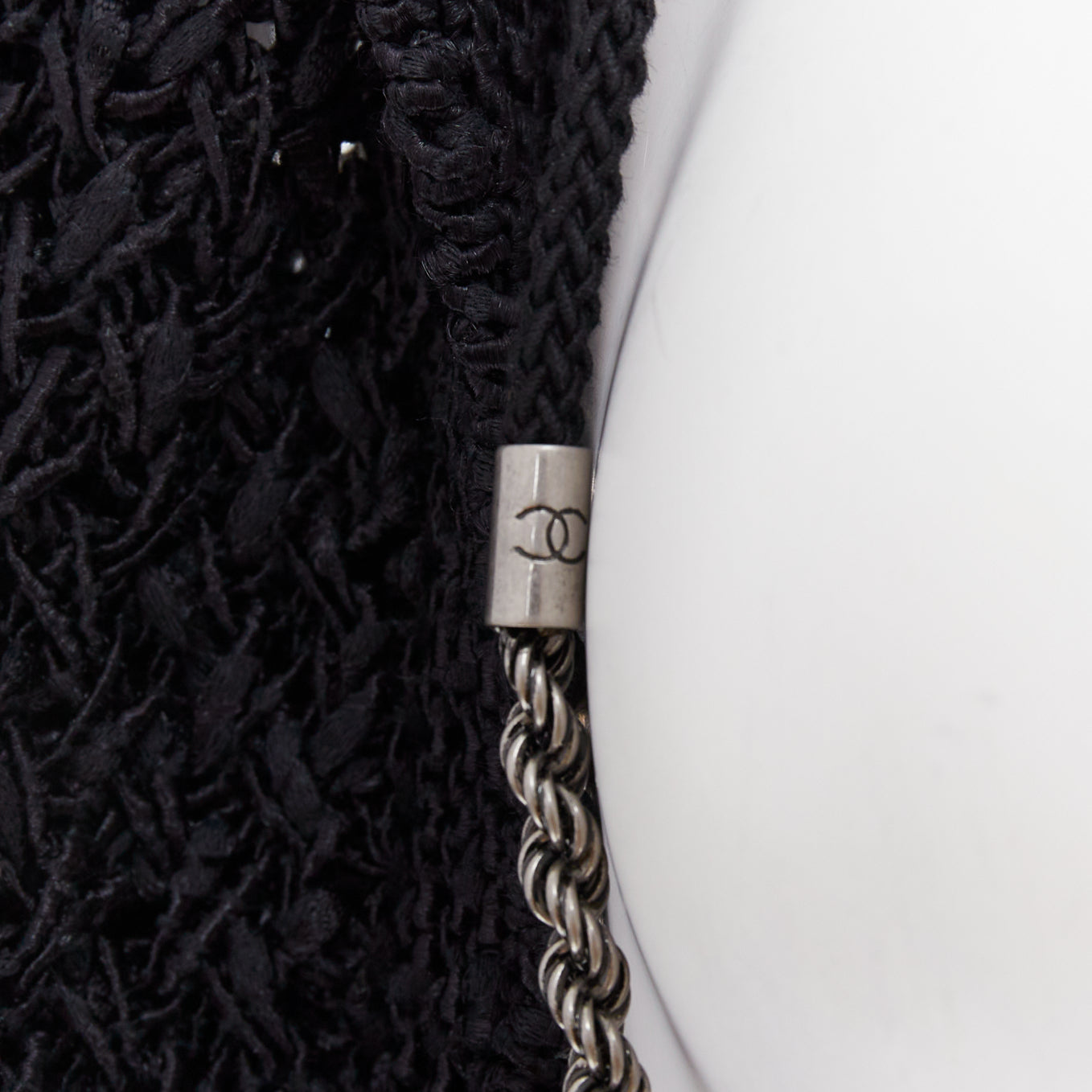 Chanel Chain Open Cardigan - Back view