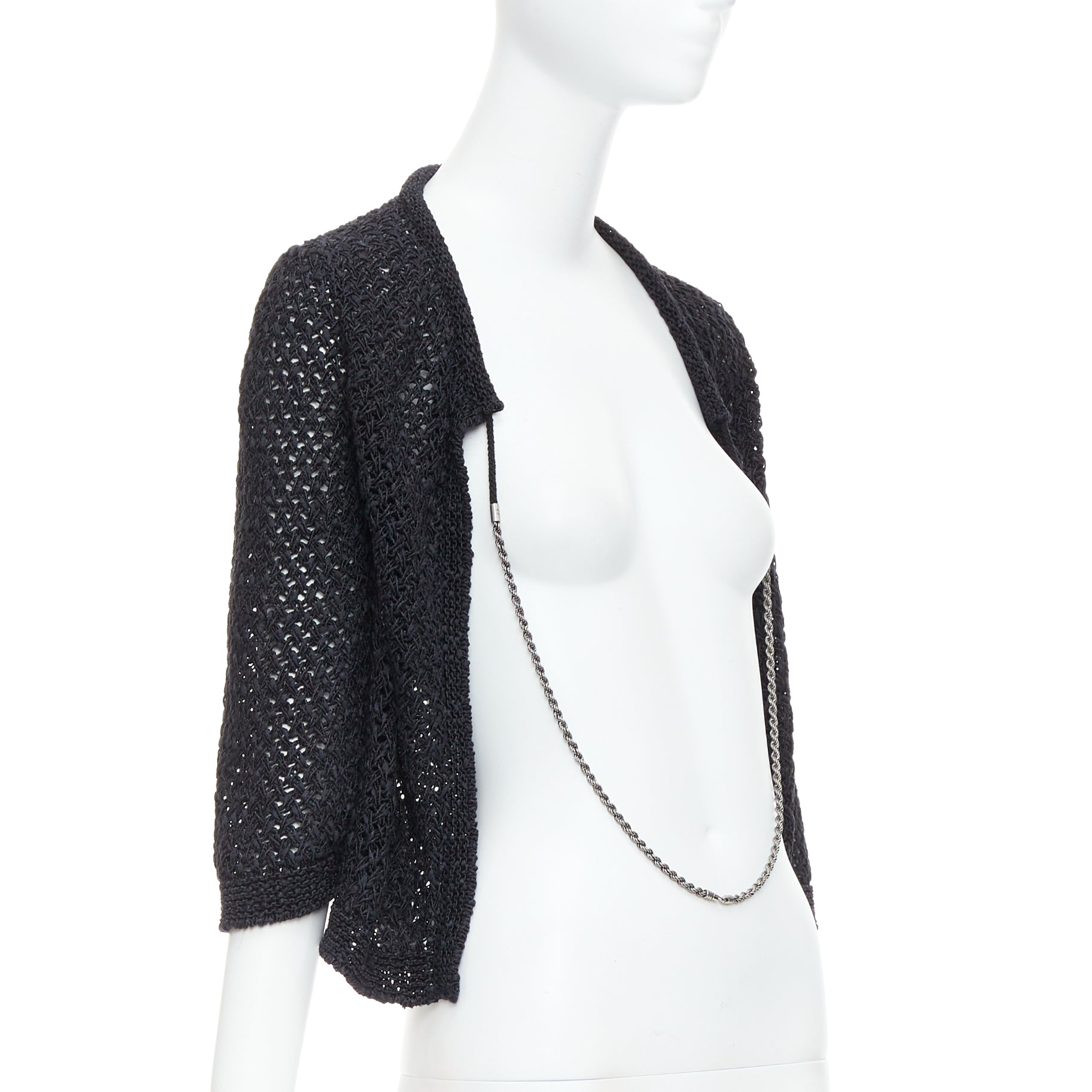 Chanel Chain Open Cardigan - Image 6